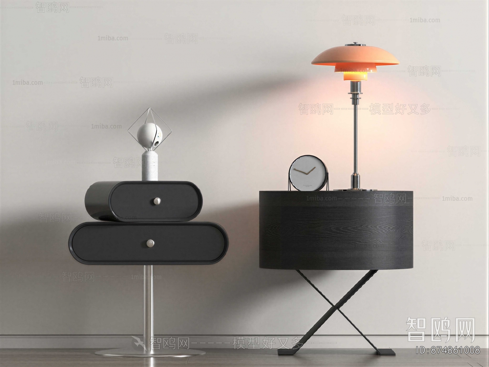 Modern Bedside Cupboard