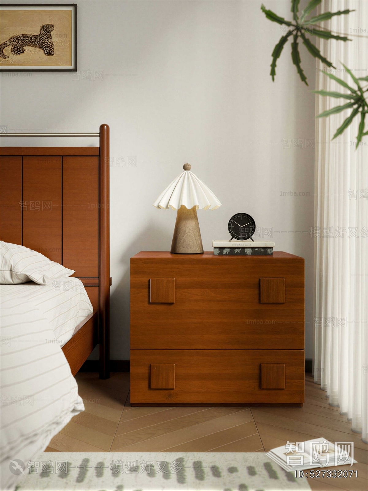 Modern Bedside Cupboard