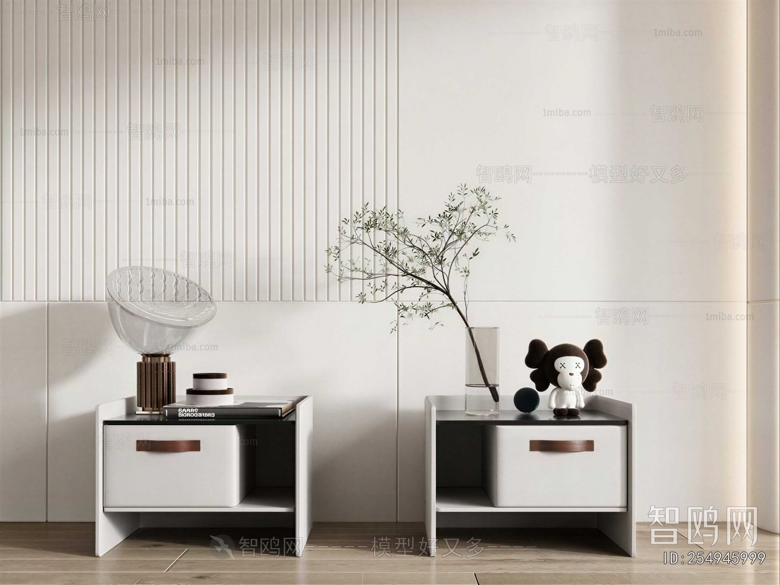 Modern Bedside Cupboard