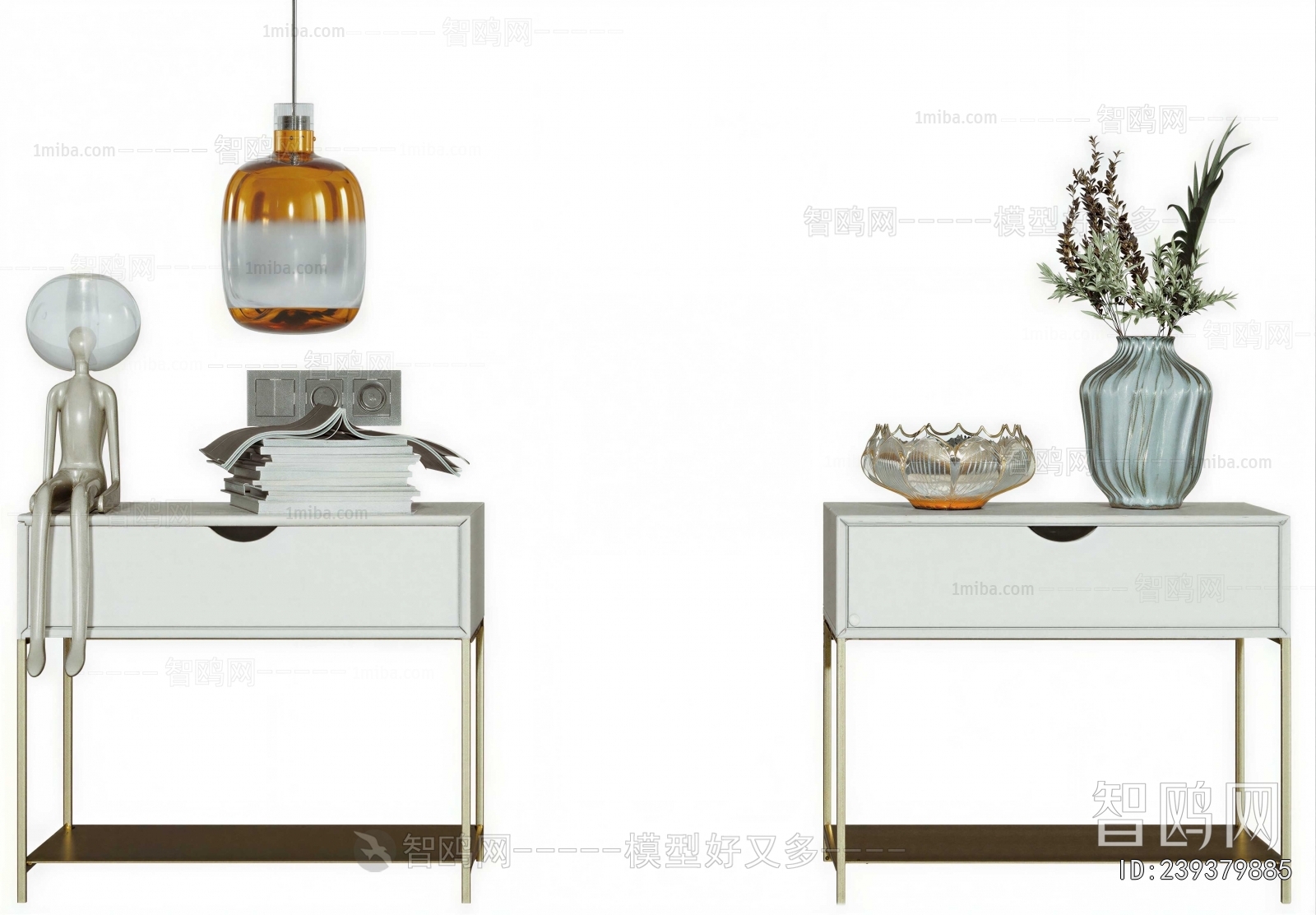 Modern Bedside Cupboard