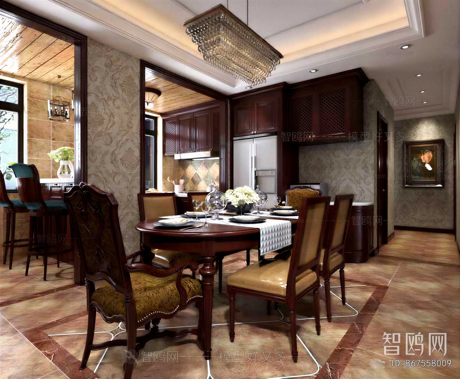 European Style Dining Room