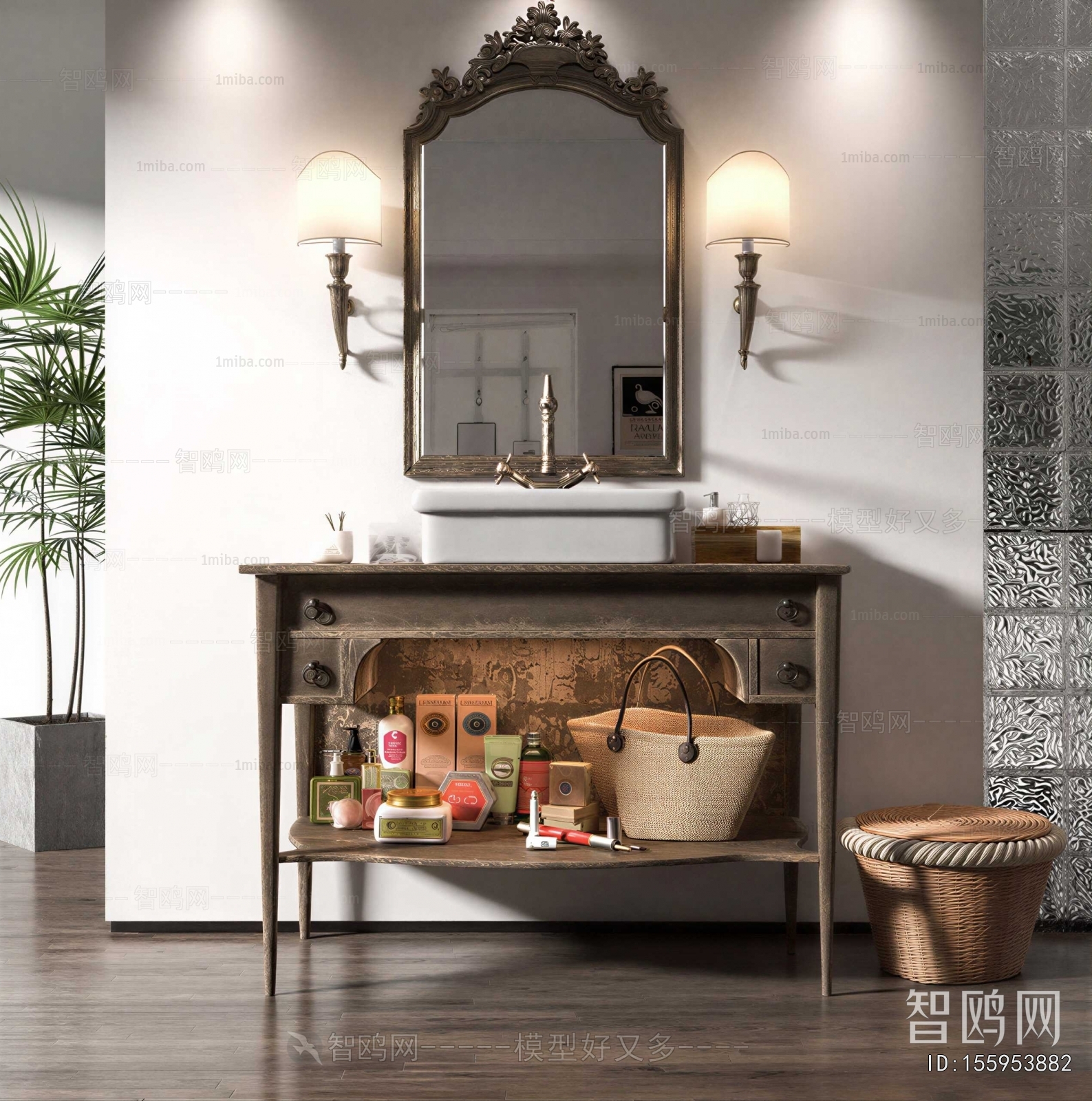 American Style Bathroom Cabinet