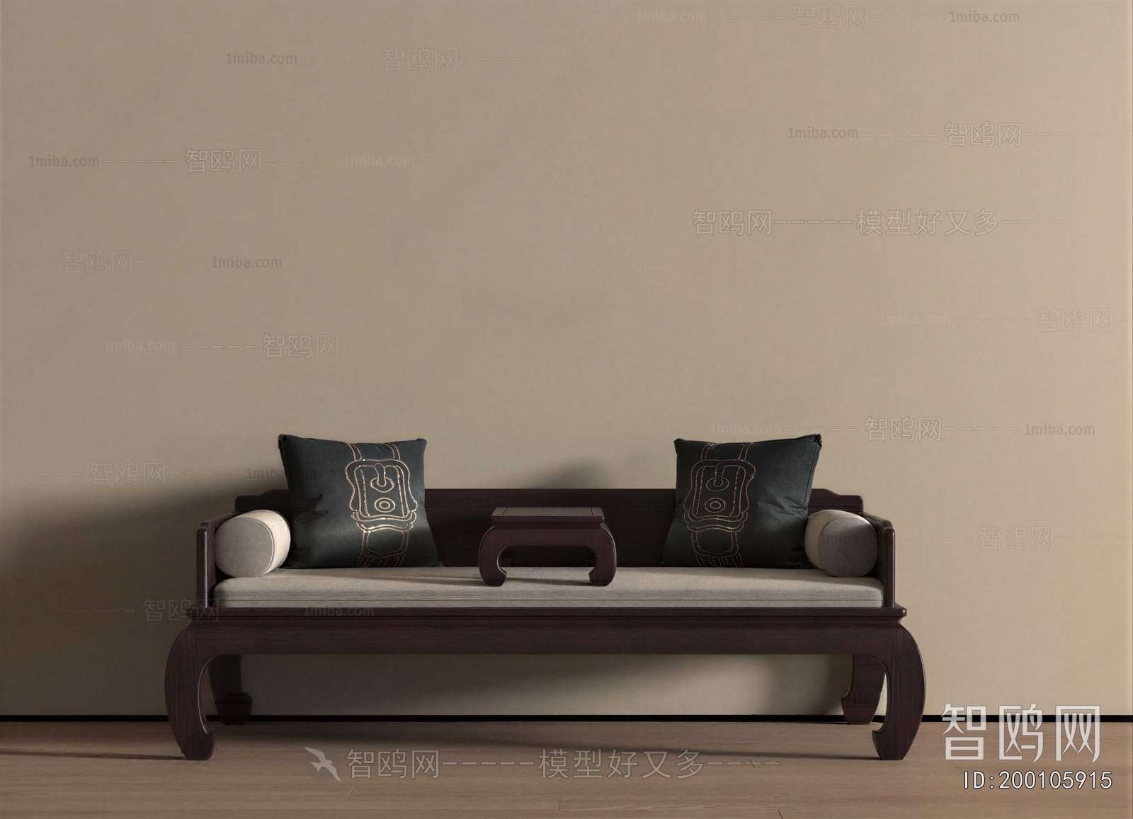 New Chinese Style Arhat Bed