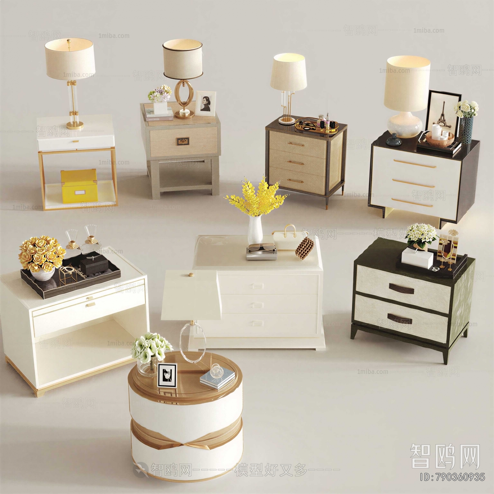 Modern Bedside Cupboard