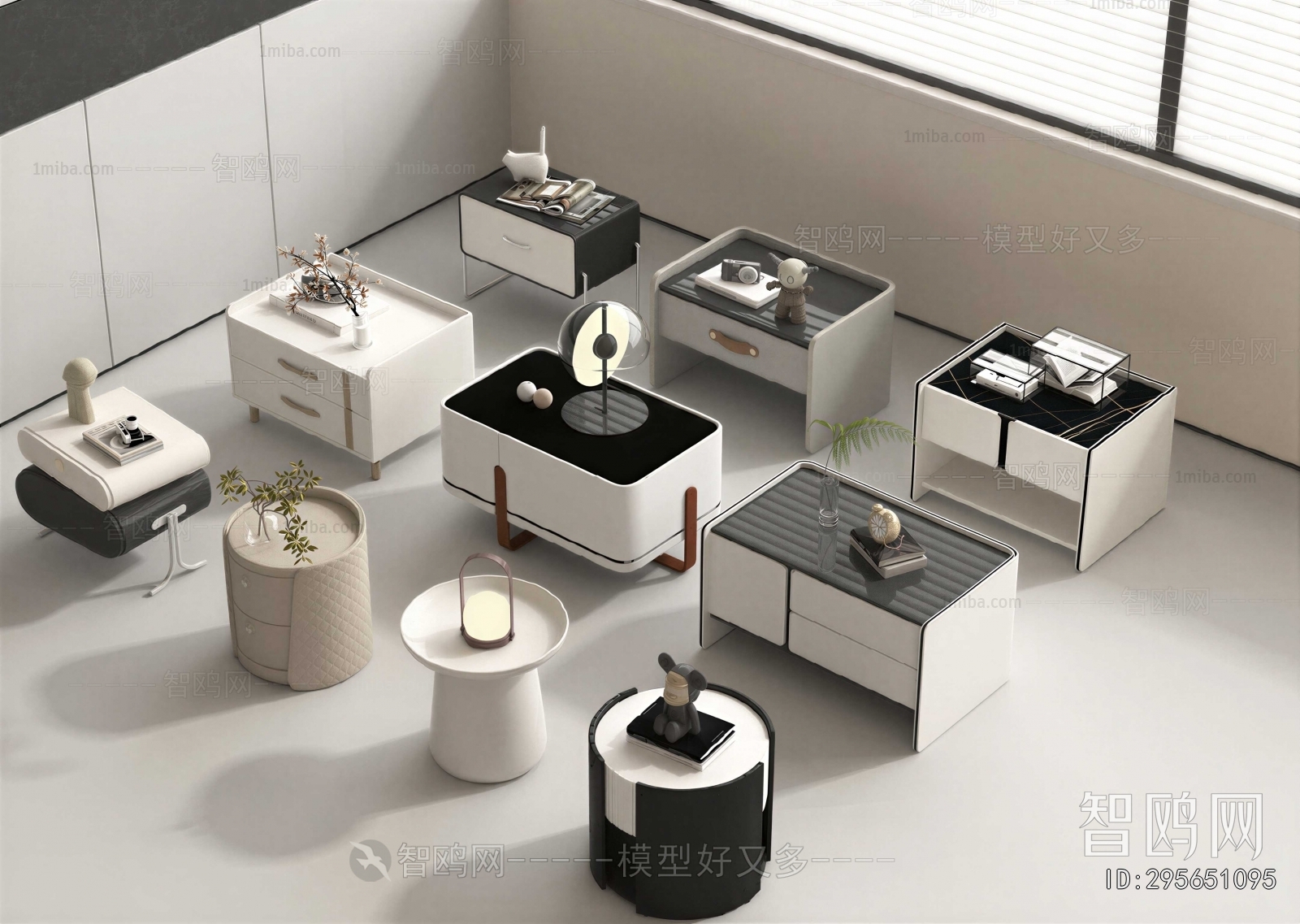 Modern Bedside Cupboard