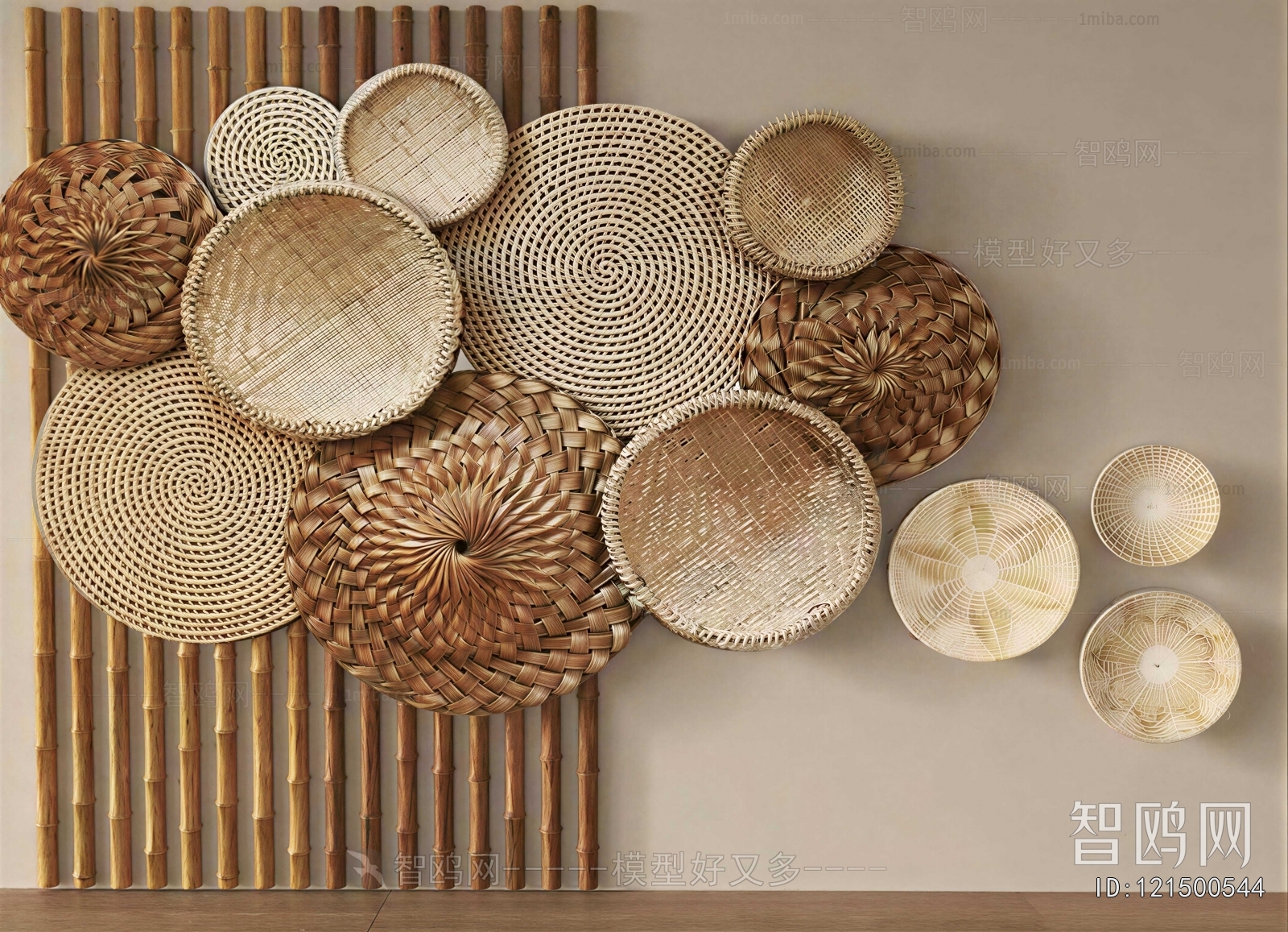 Wabi-sabi Style Wall Decoration