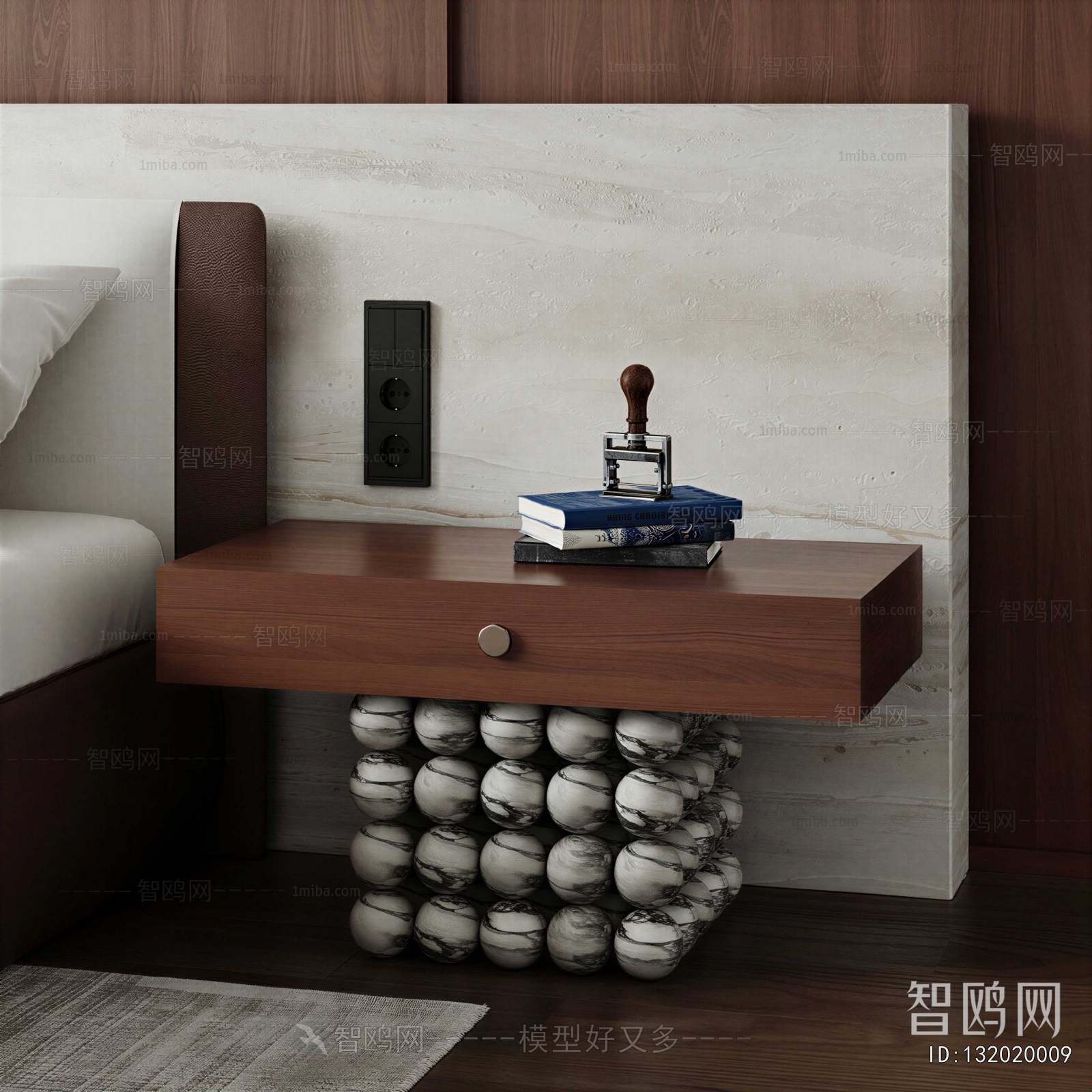 Modern Bedside Cupboard