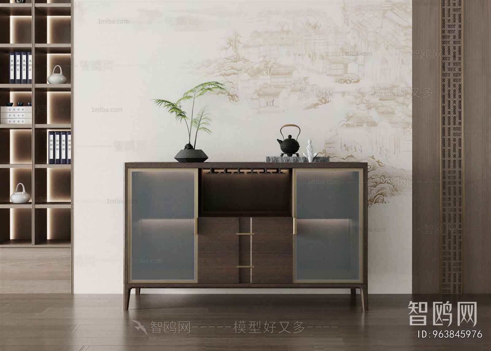 New Chinese Style Sideboard