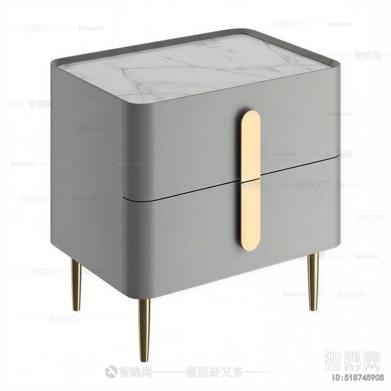 Modern Bedside Cupboard