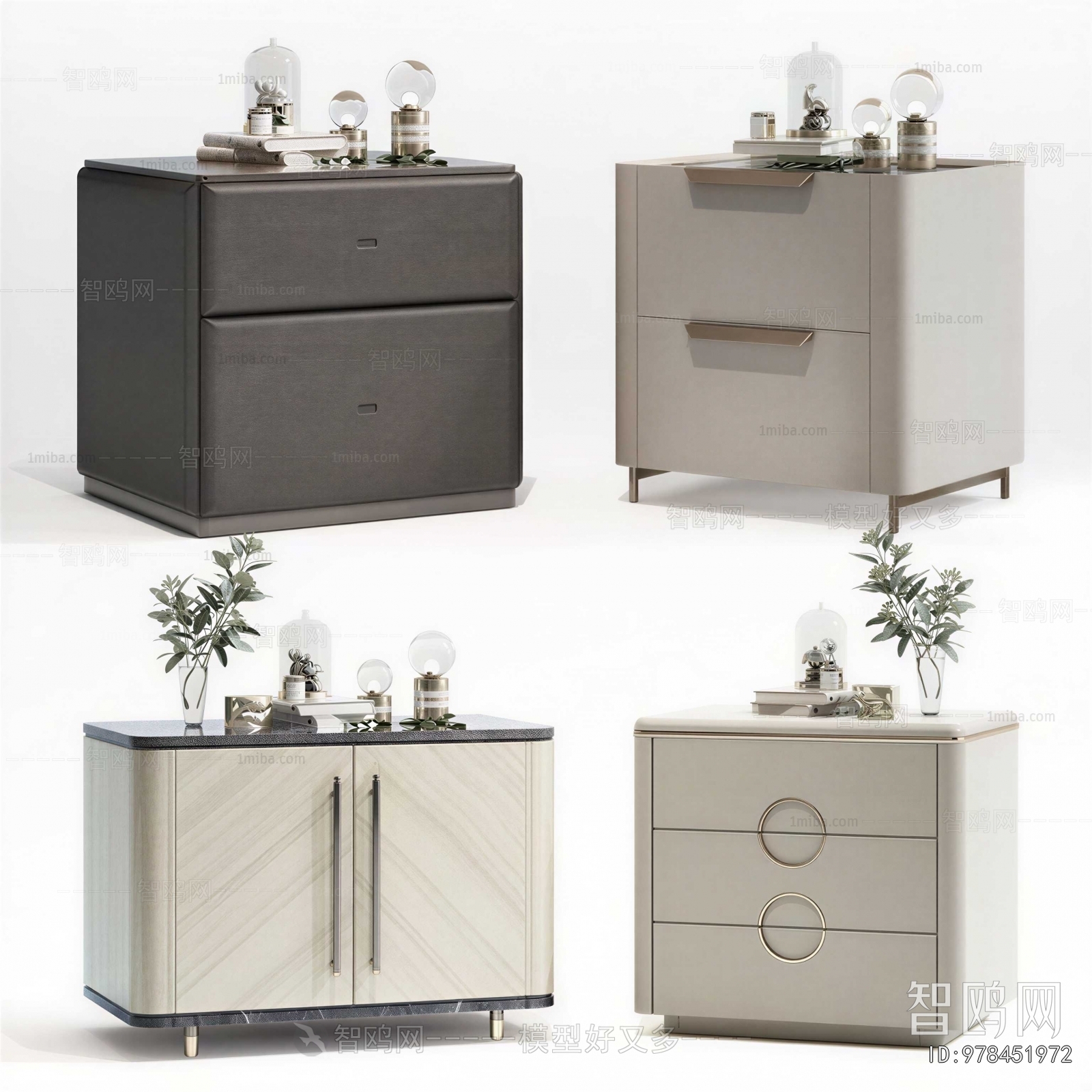 Modern Bedside Cupboard