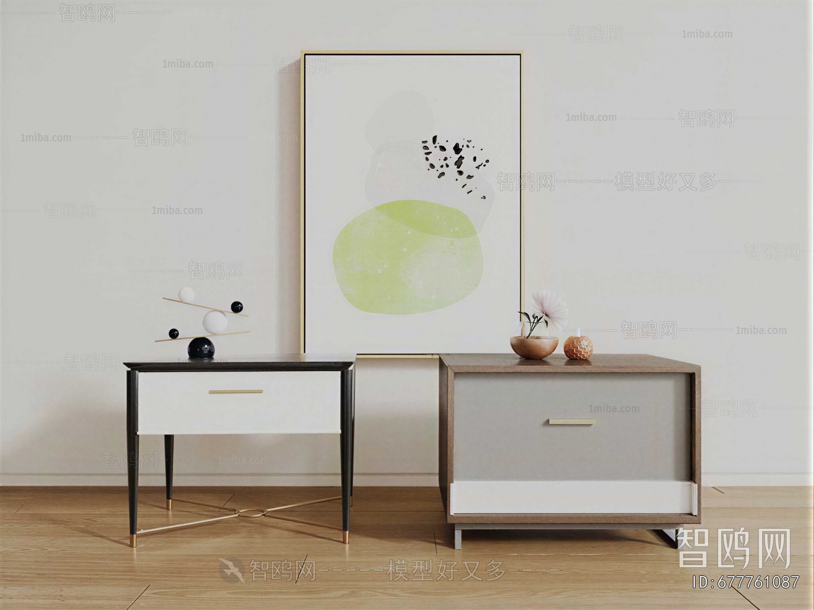 Modern Bedside Cupboard