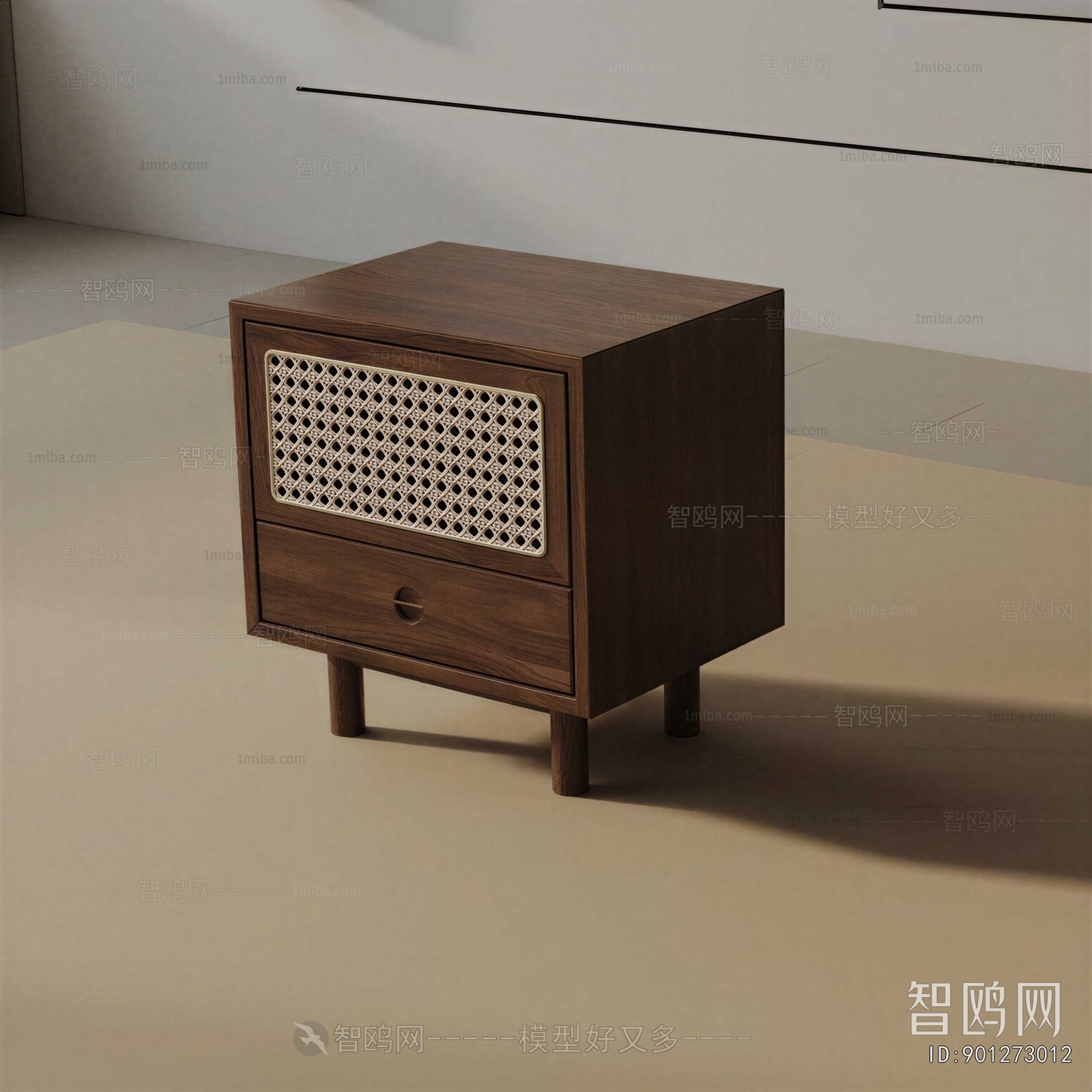 Modern Bedside Cupboard