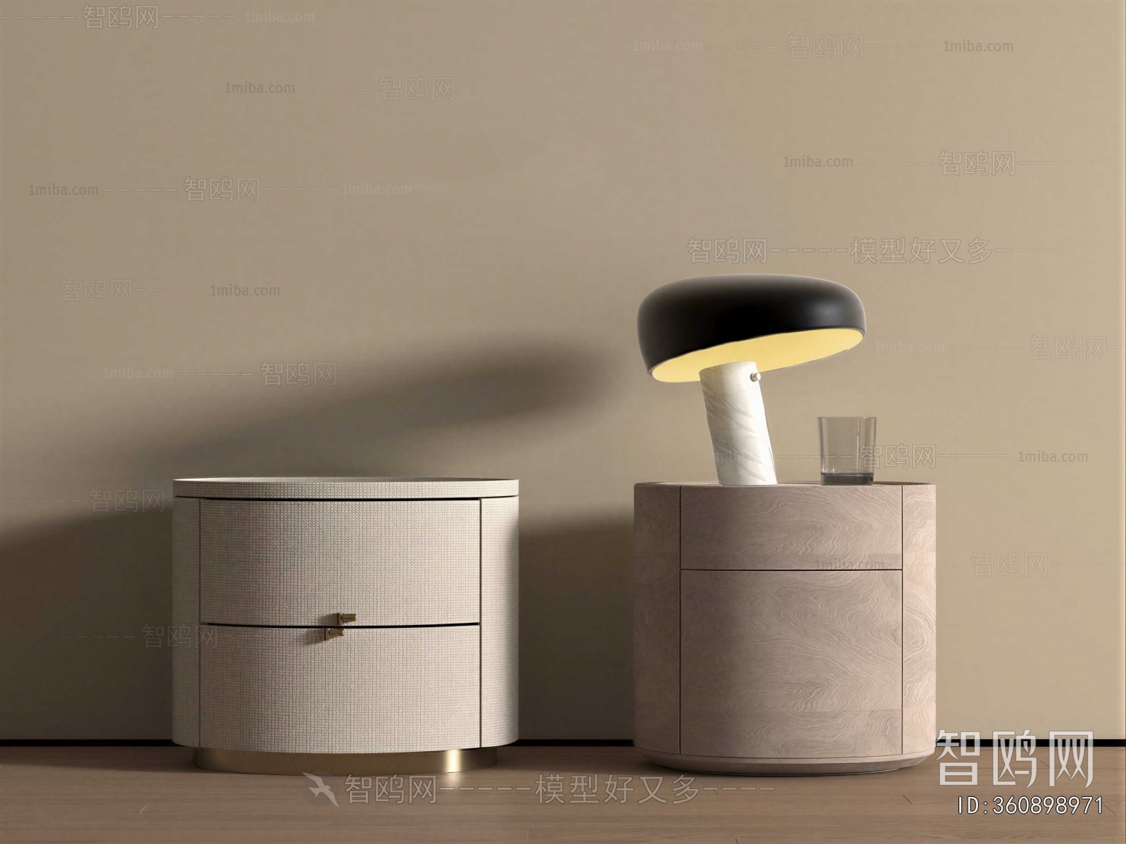 Modern Bedside Cupboard