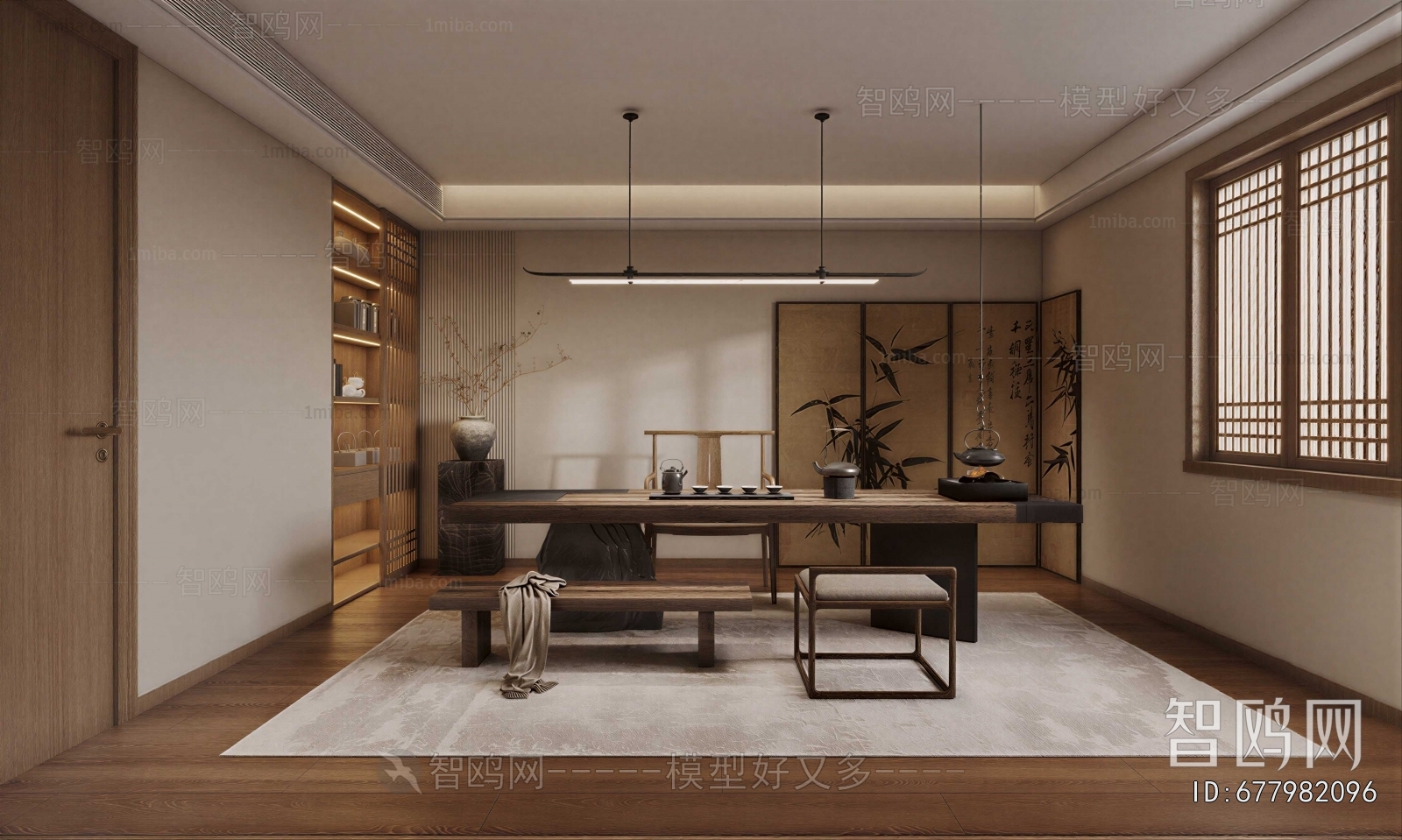 Wabi-sabi Style Tea House