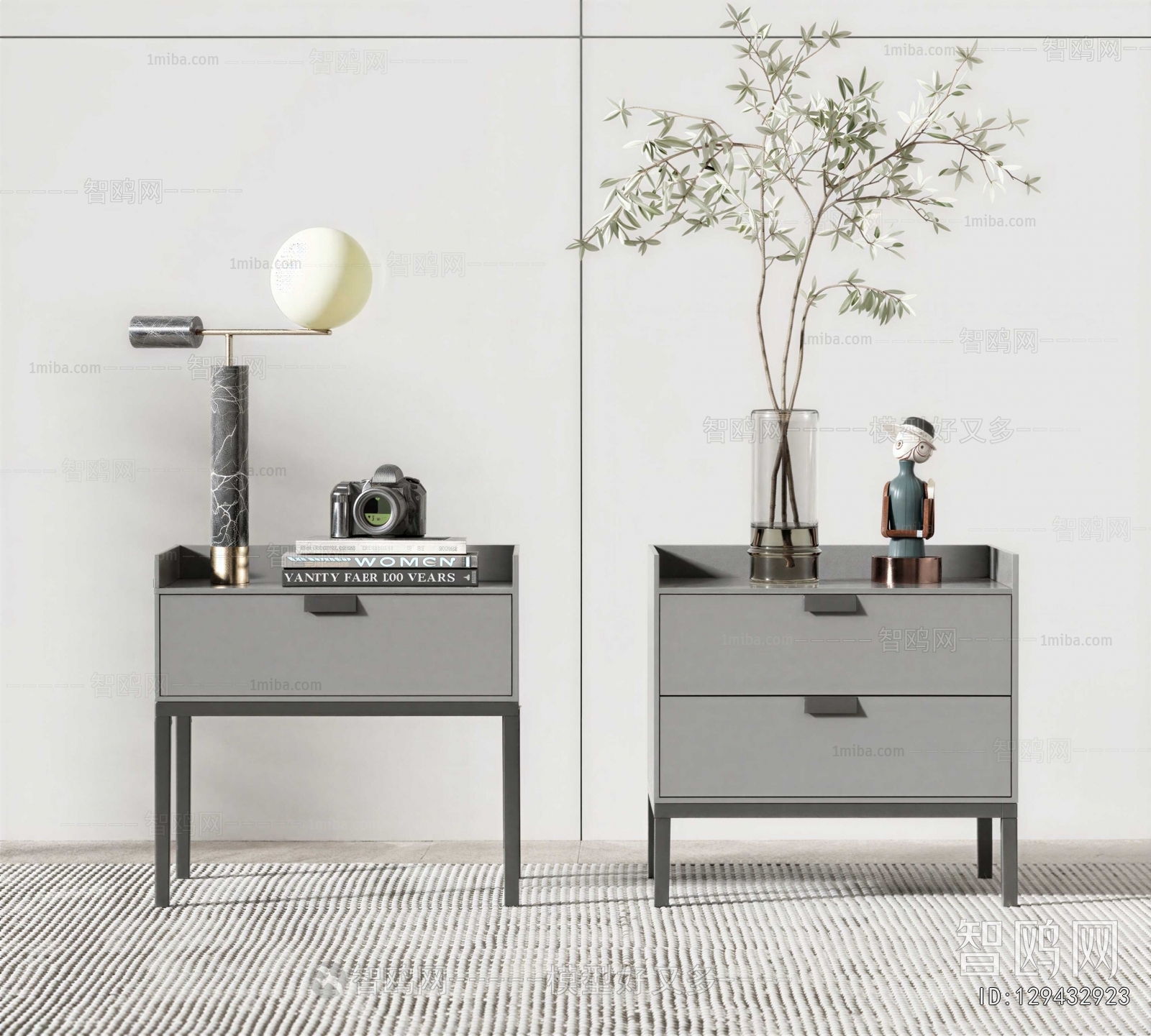 Modern Bedside Cupboard