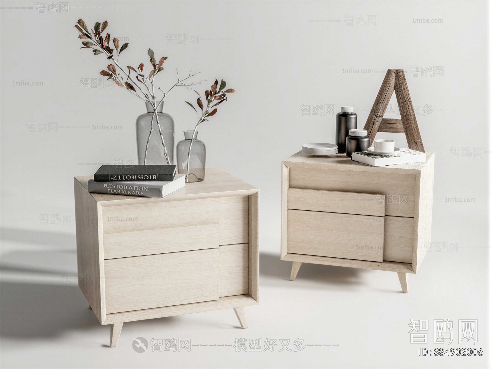 Modern Bedside Cupboard