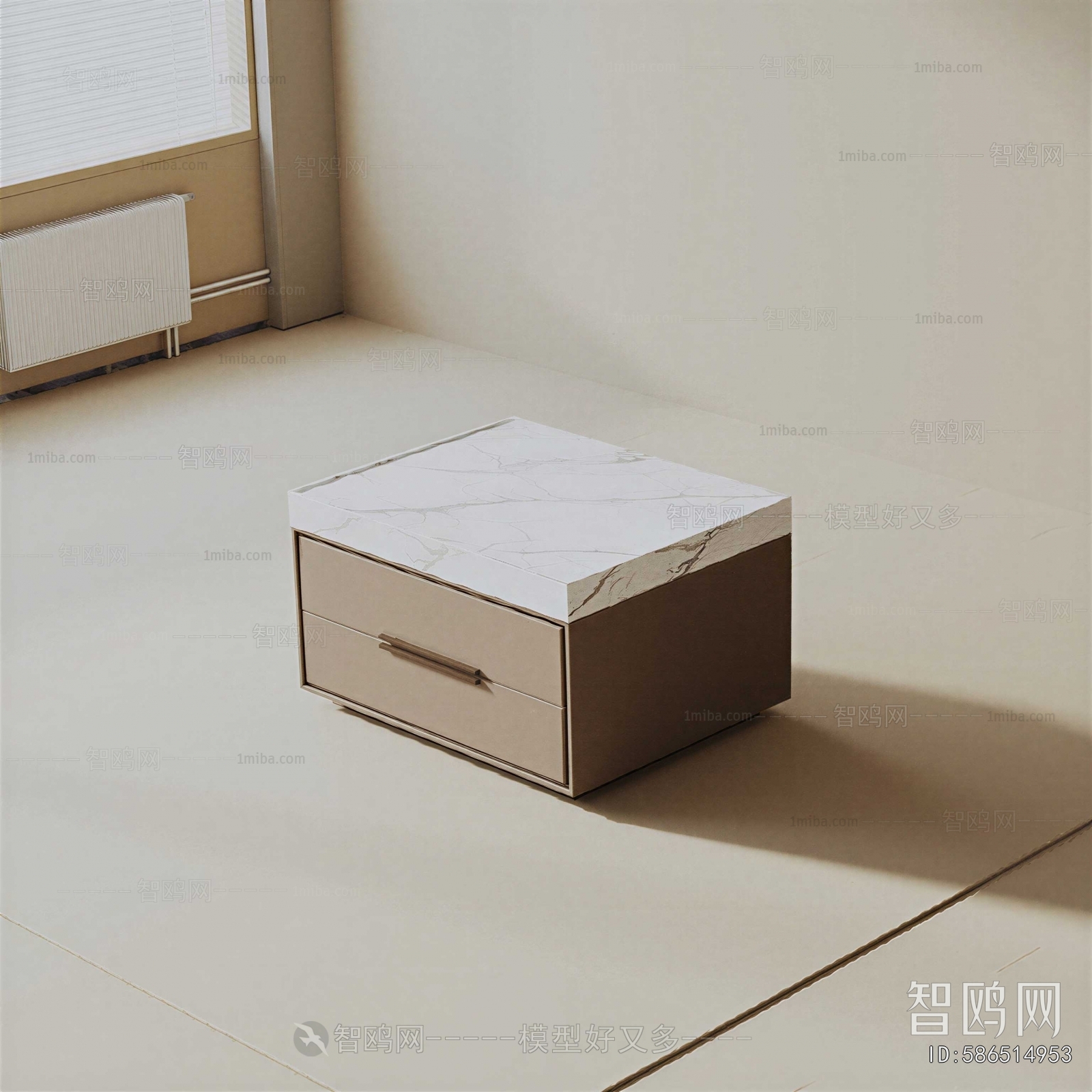 Modern Bedside Cupboard