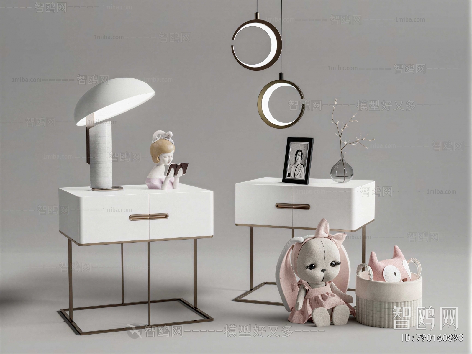 Modern Bedside Cupboard