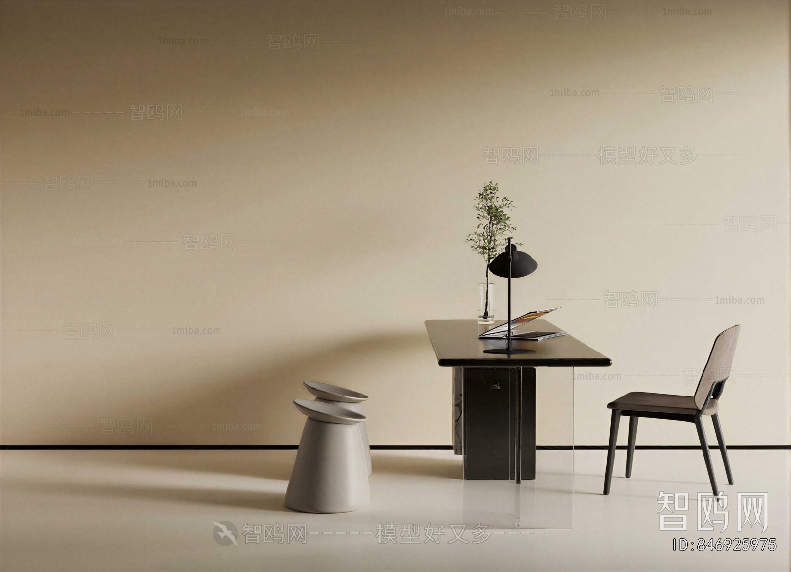 Modern Computer Desk And Chair