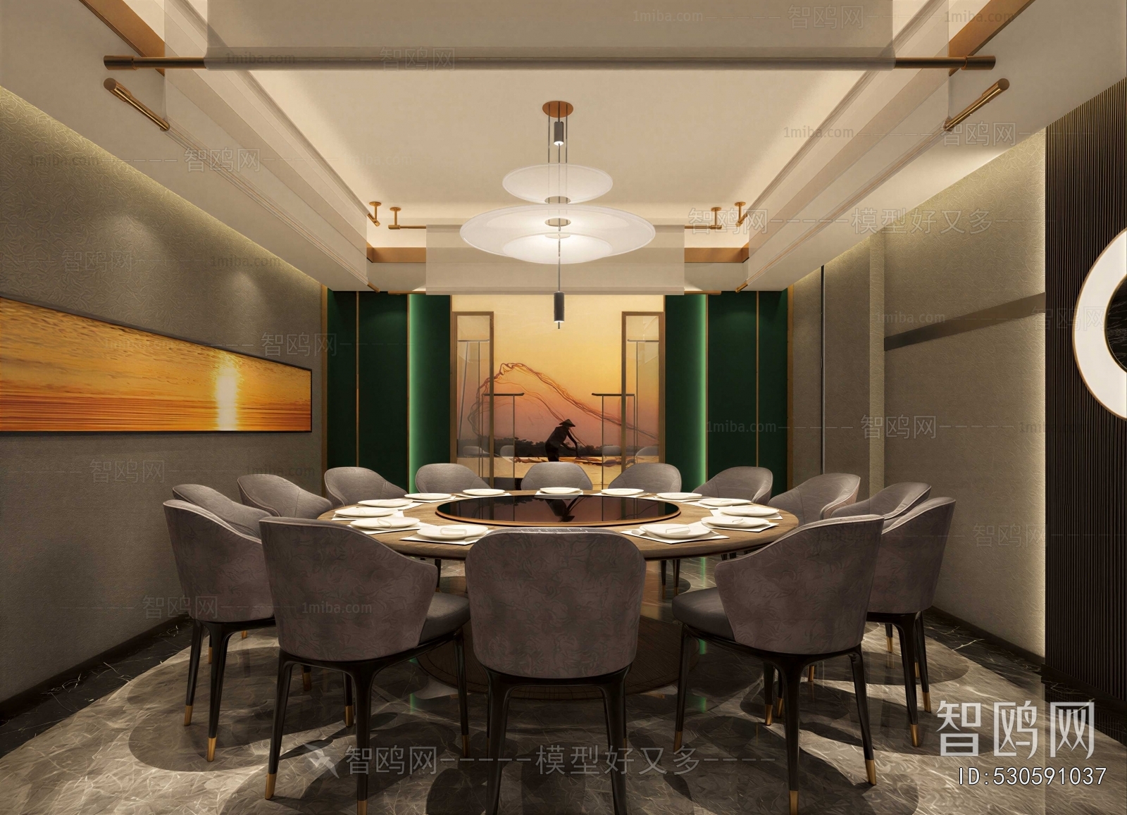 New Chinese Style Restaurant Box