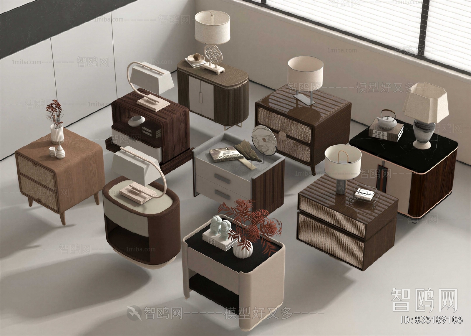 Modern Bedside Cupboard