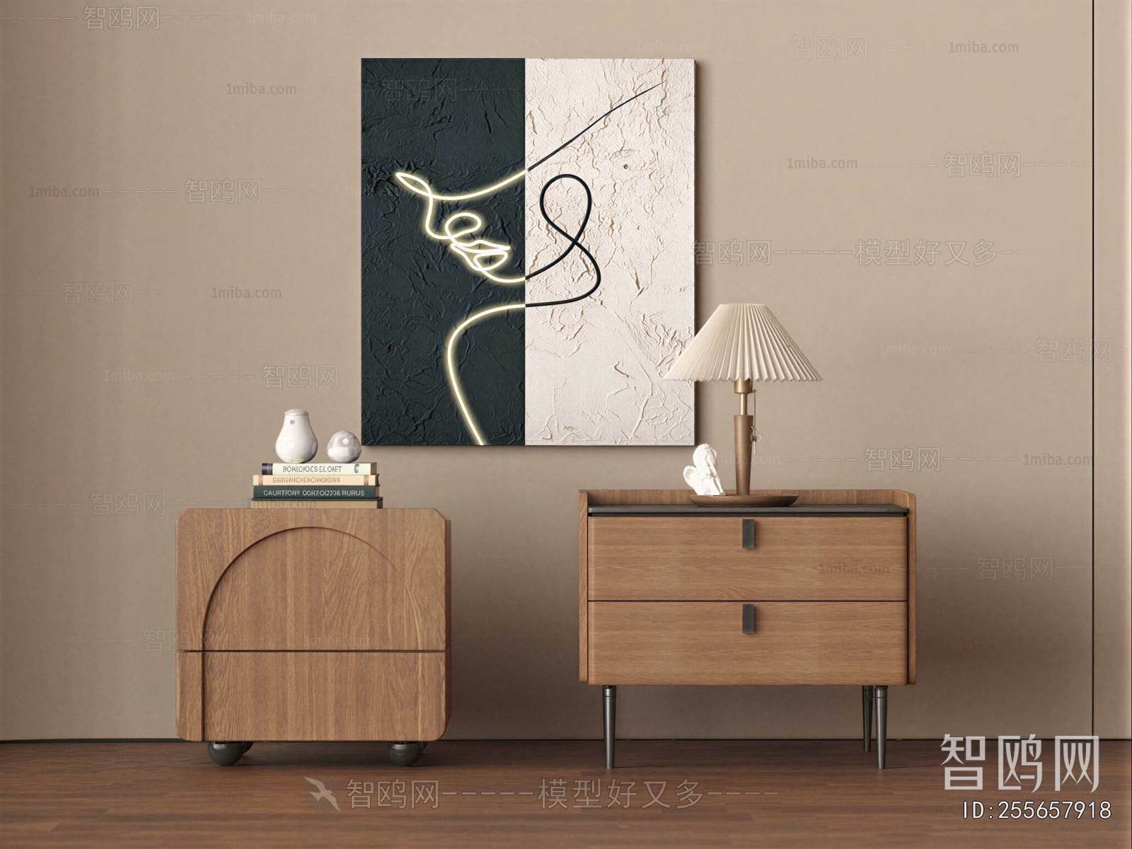 Modern Bedside Cupboard