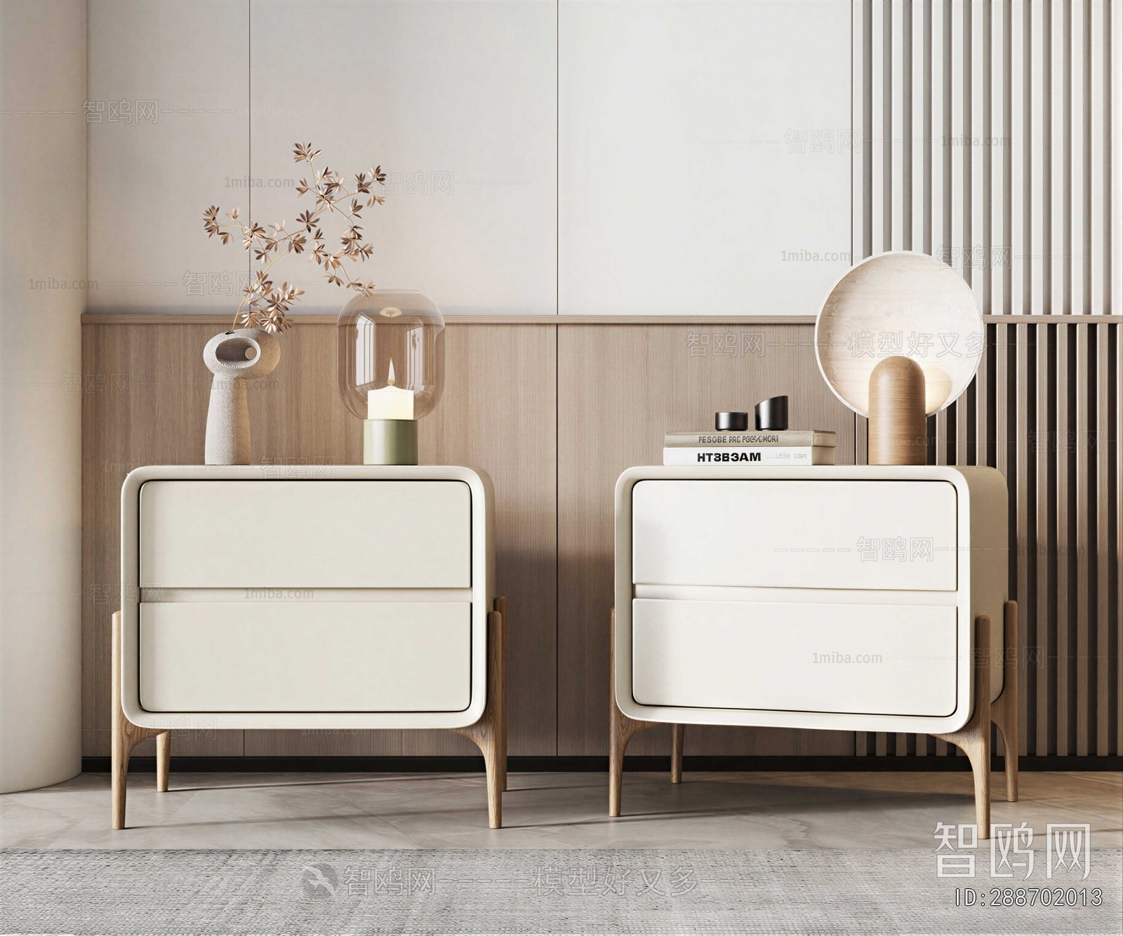 Modern Bedside Cupboard