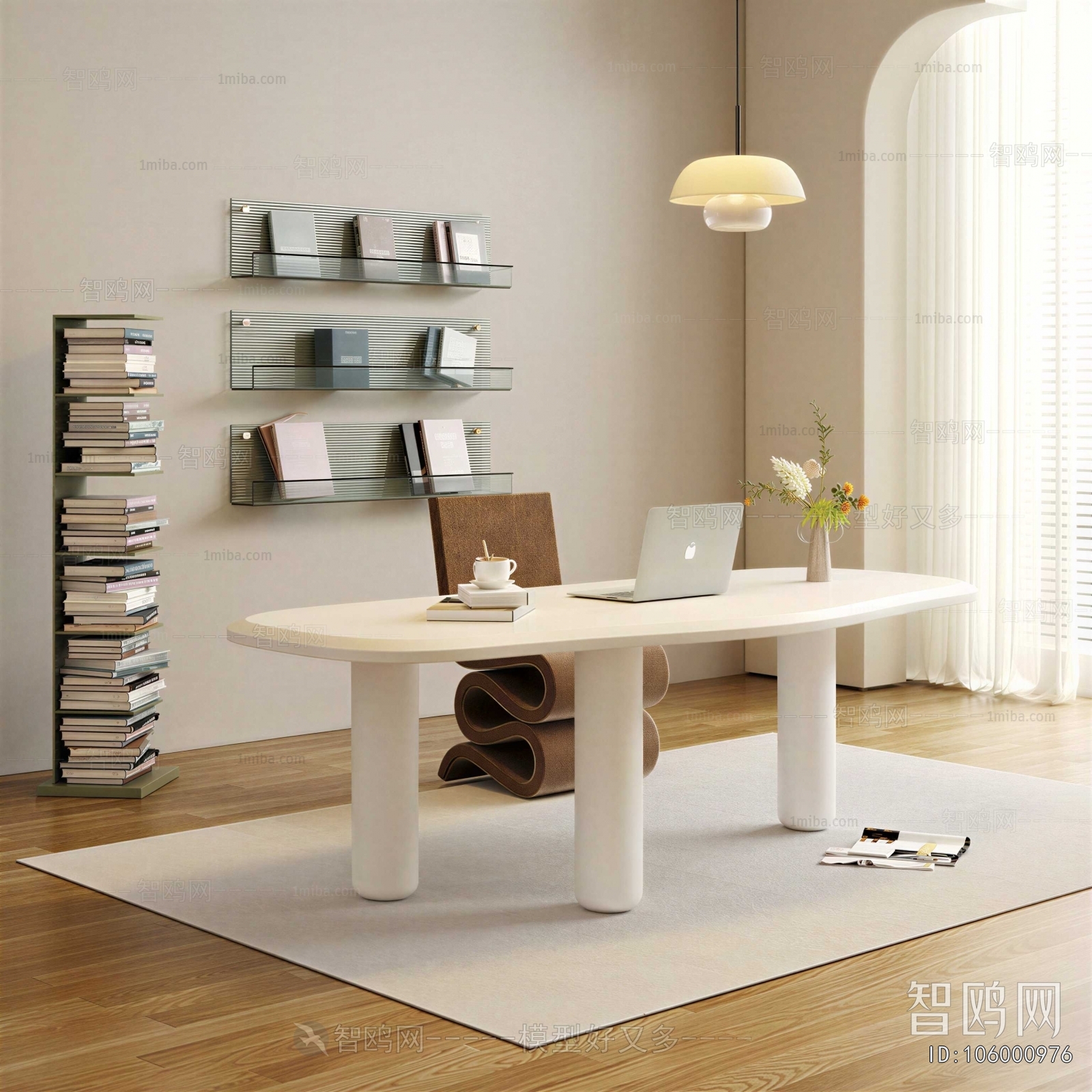 Modern Computer Desk And Chair