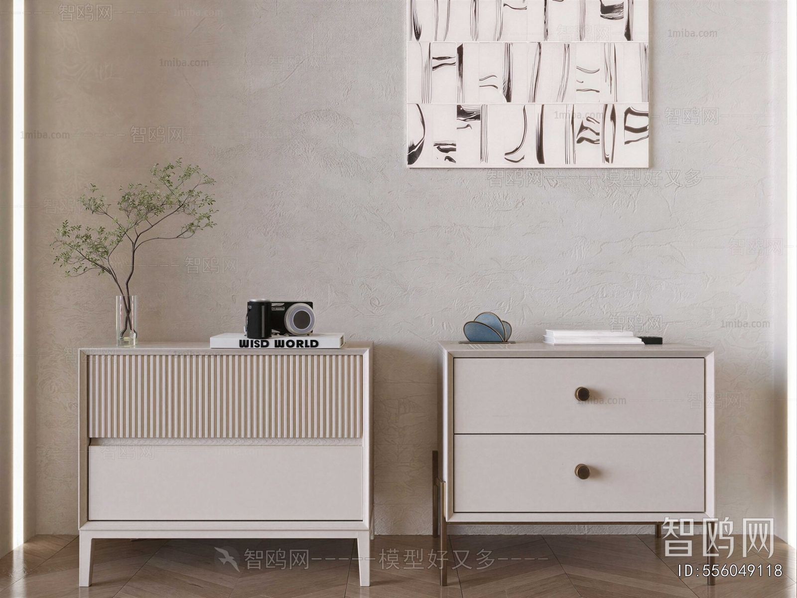 Modern Bedside Cupboard