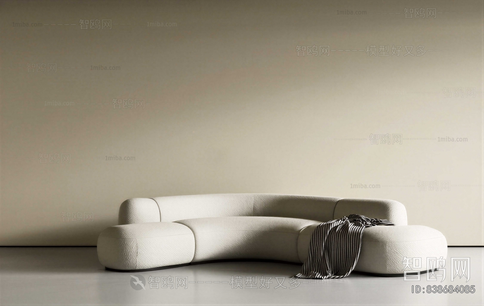 Modern Curved Sofa