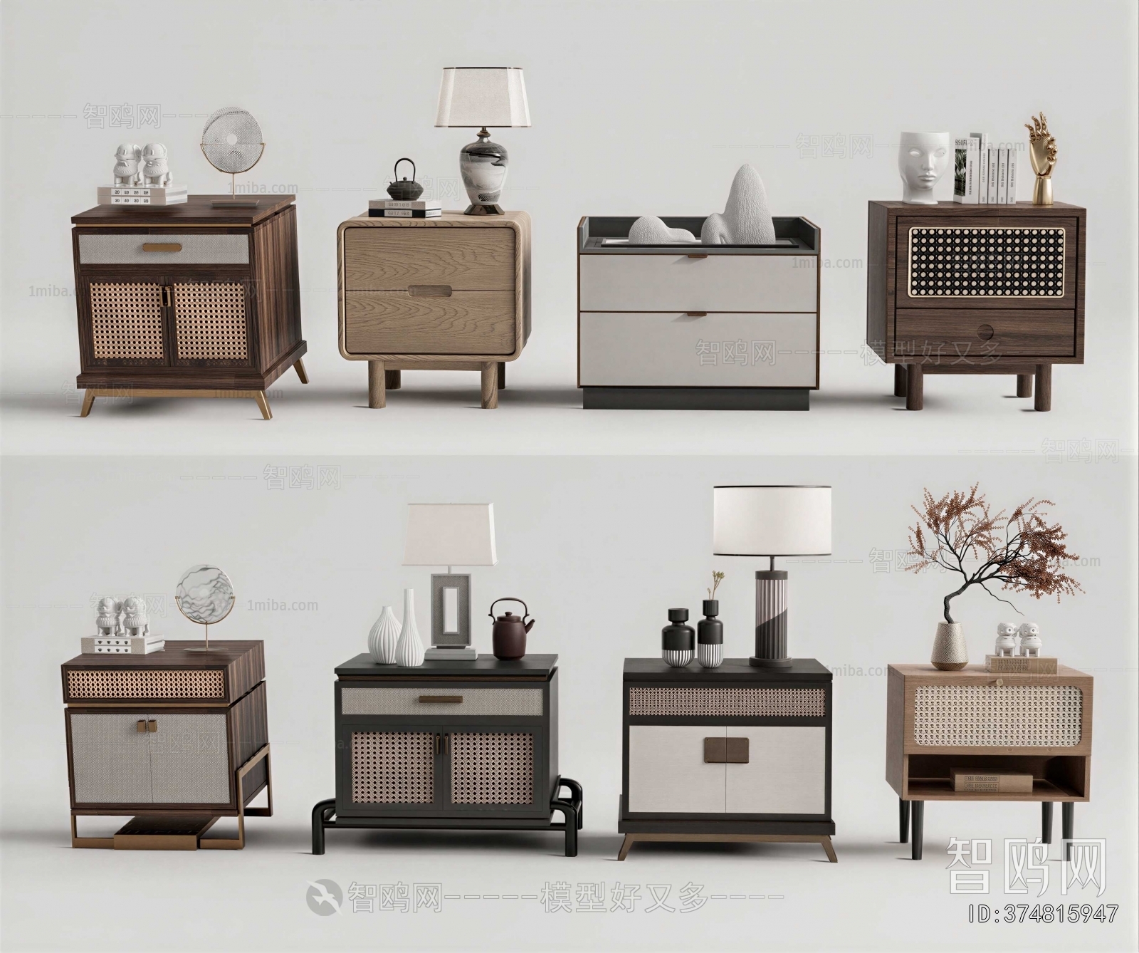 Modern Bedside Cupboard