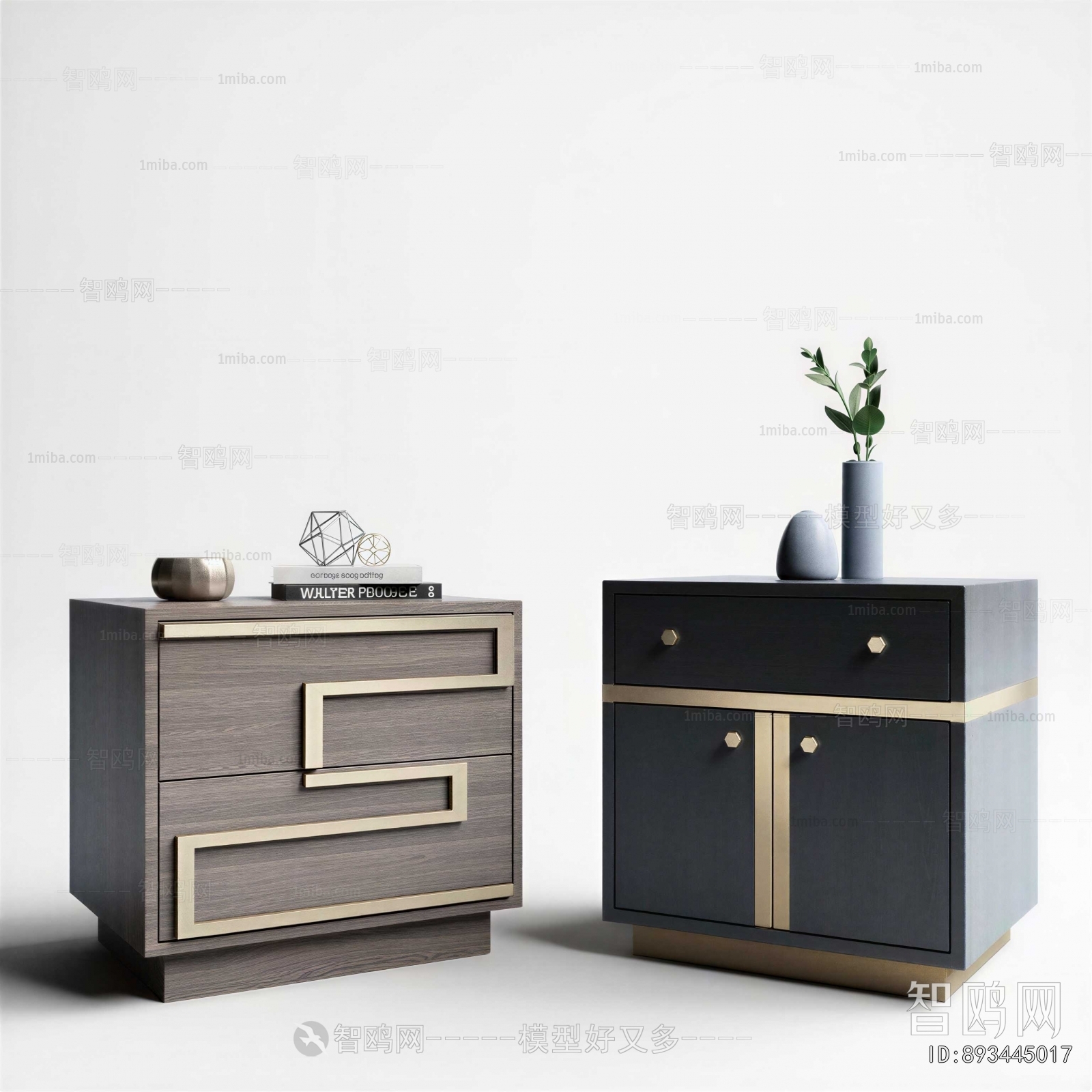 Modern Bedside Cupboard