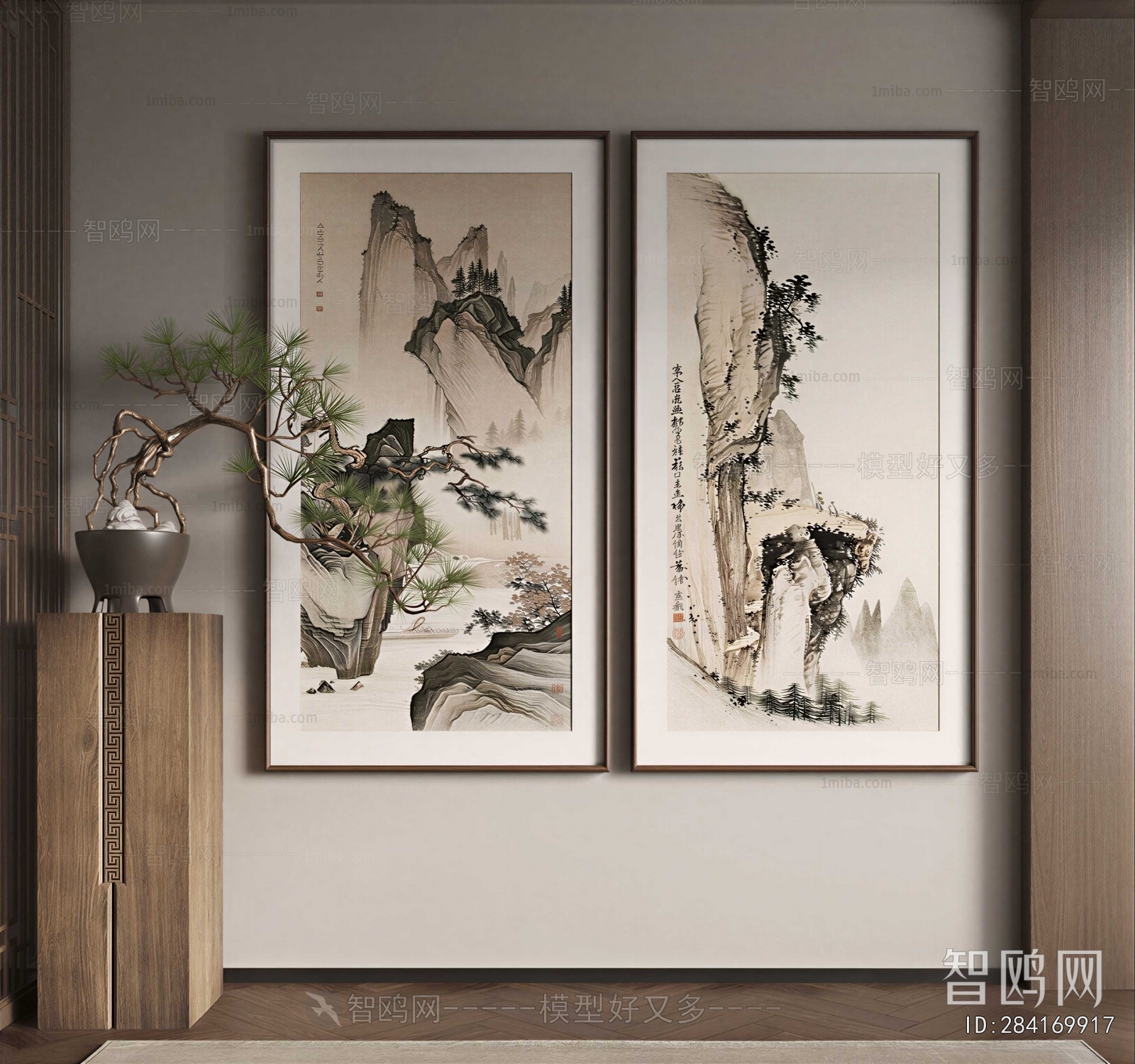 New Chinese Style Painting