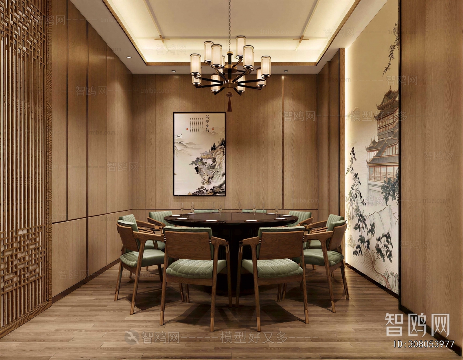 New Chinese Style Restaurant Box