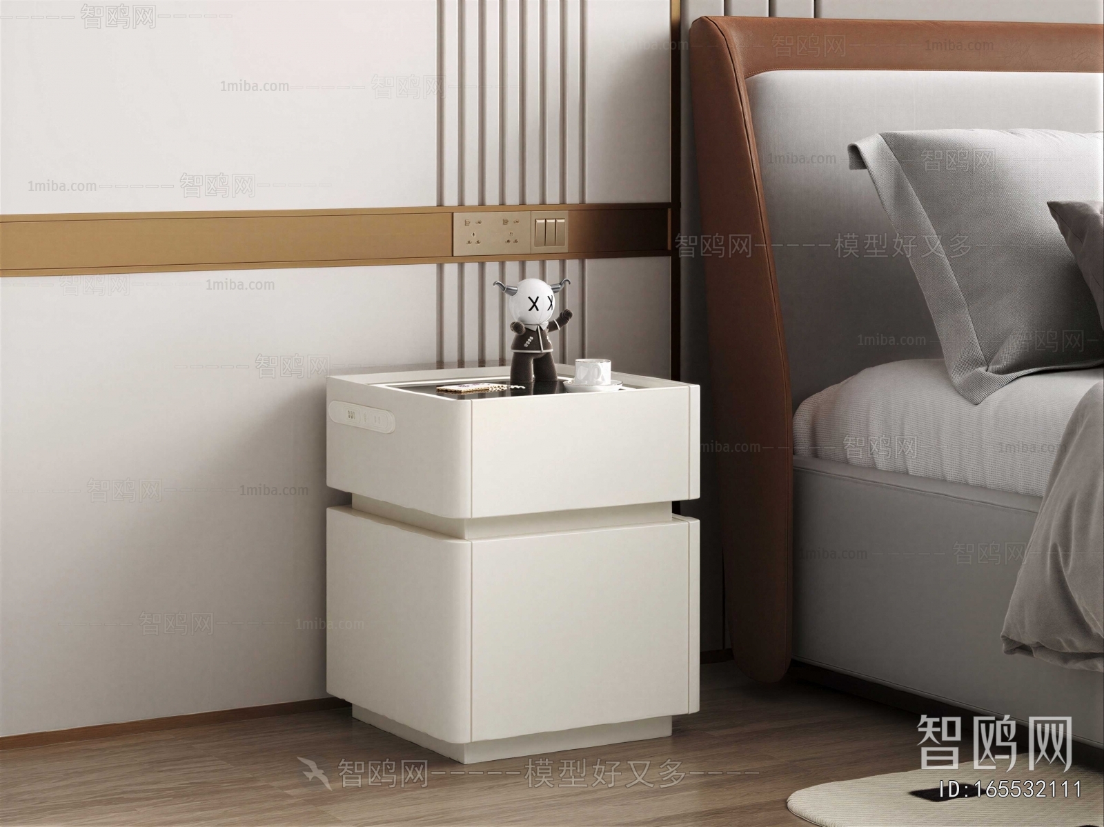 Modern Bedside Cupboard