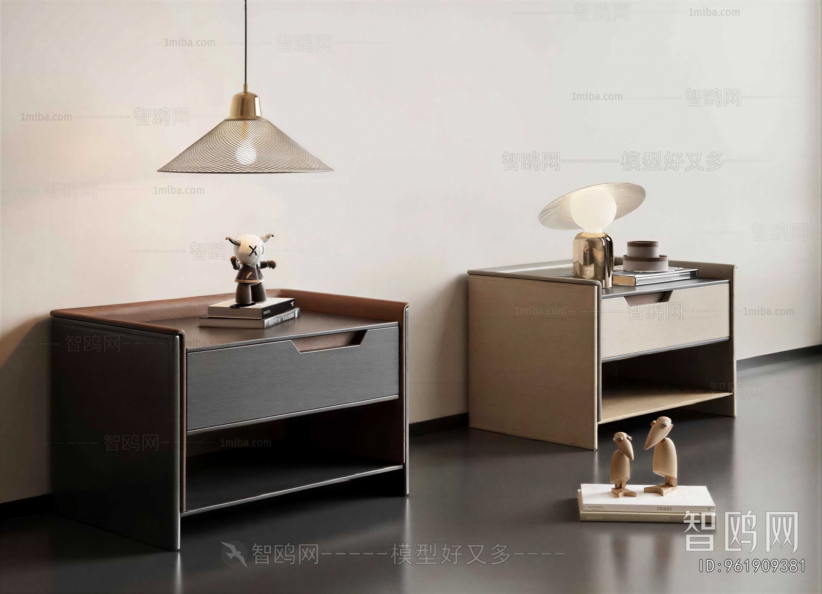 Modern Bedside Cupboard