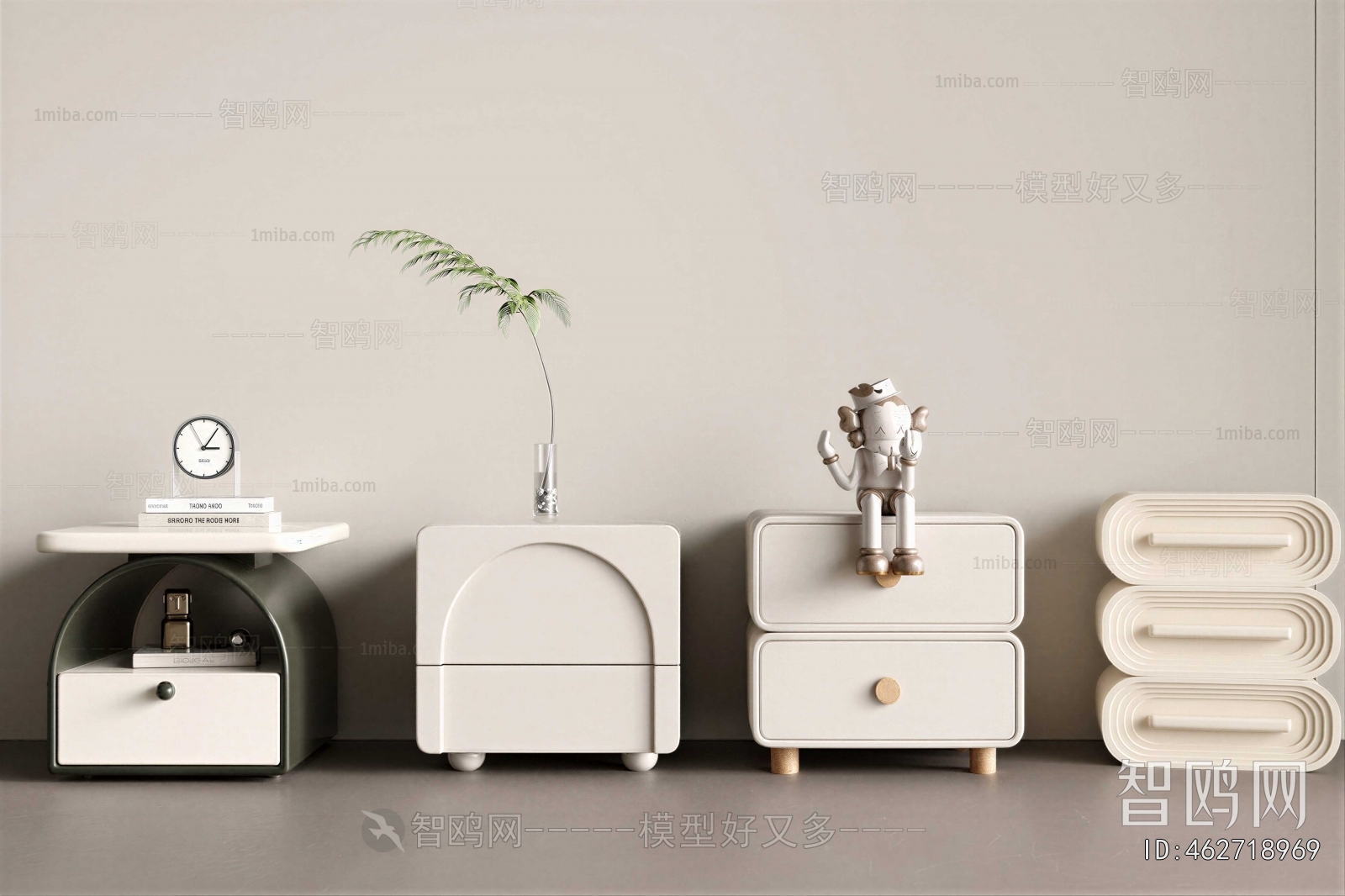 Modern Bedside Cupboard