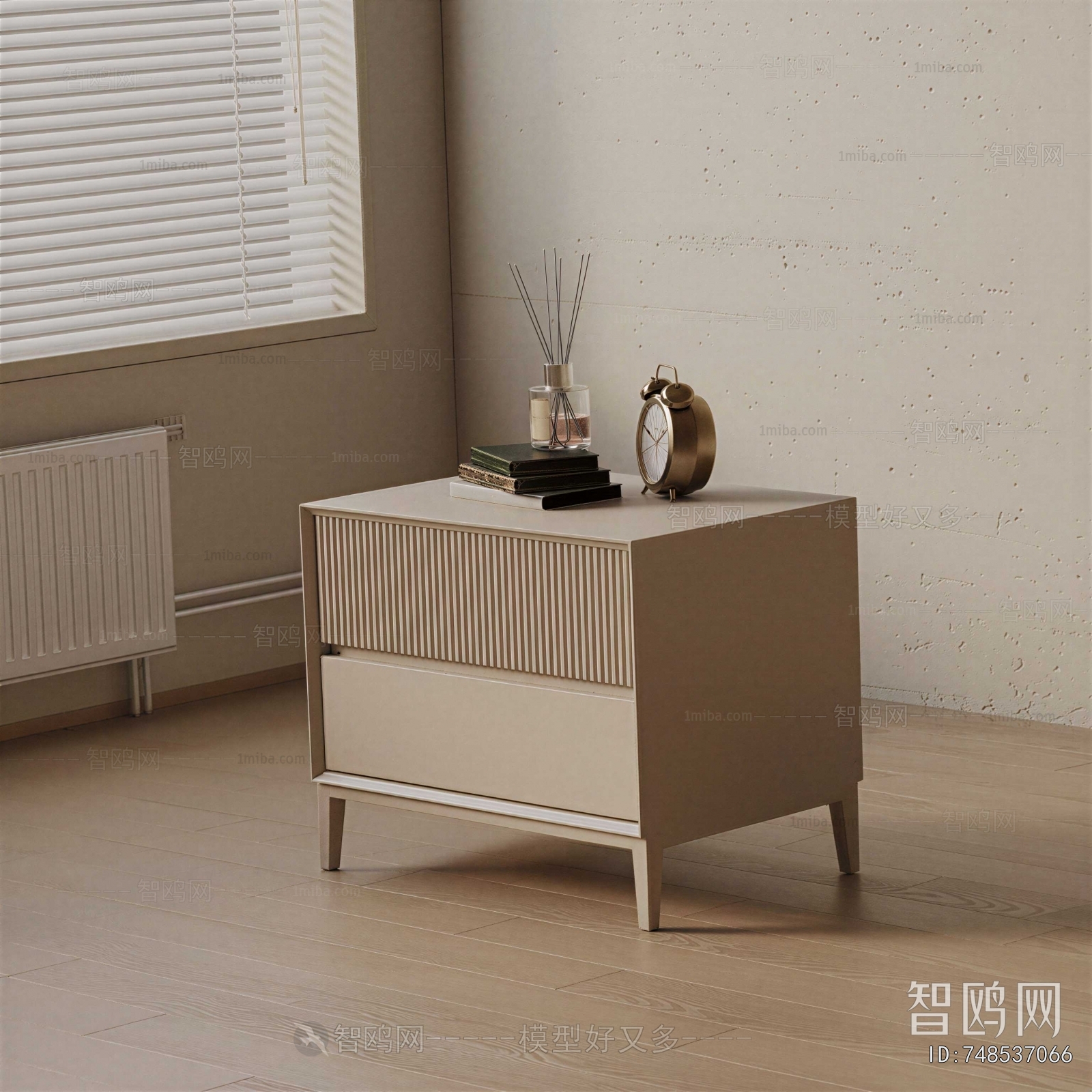 Modern Bedside Cupboard