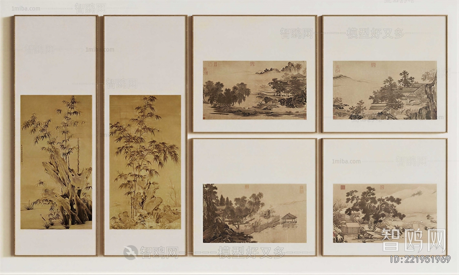 New Chinese Style Painting