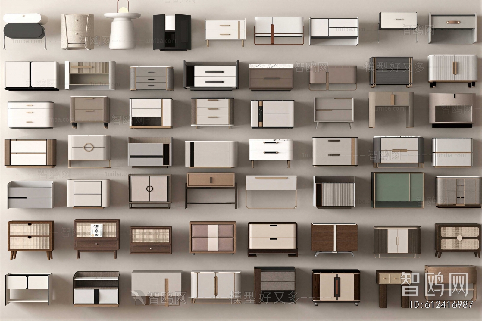 Modern Bedside Cupboard