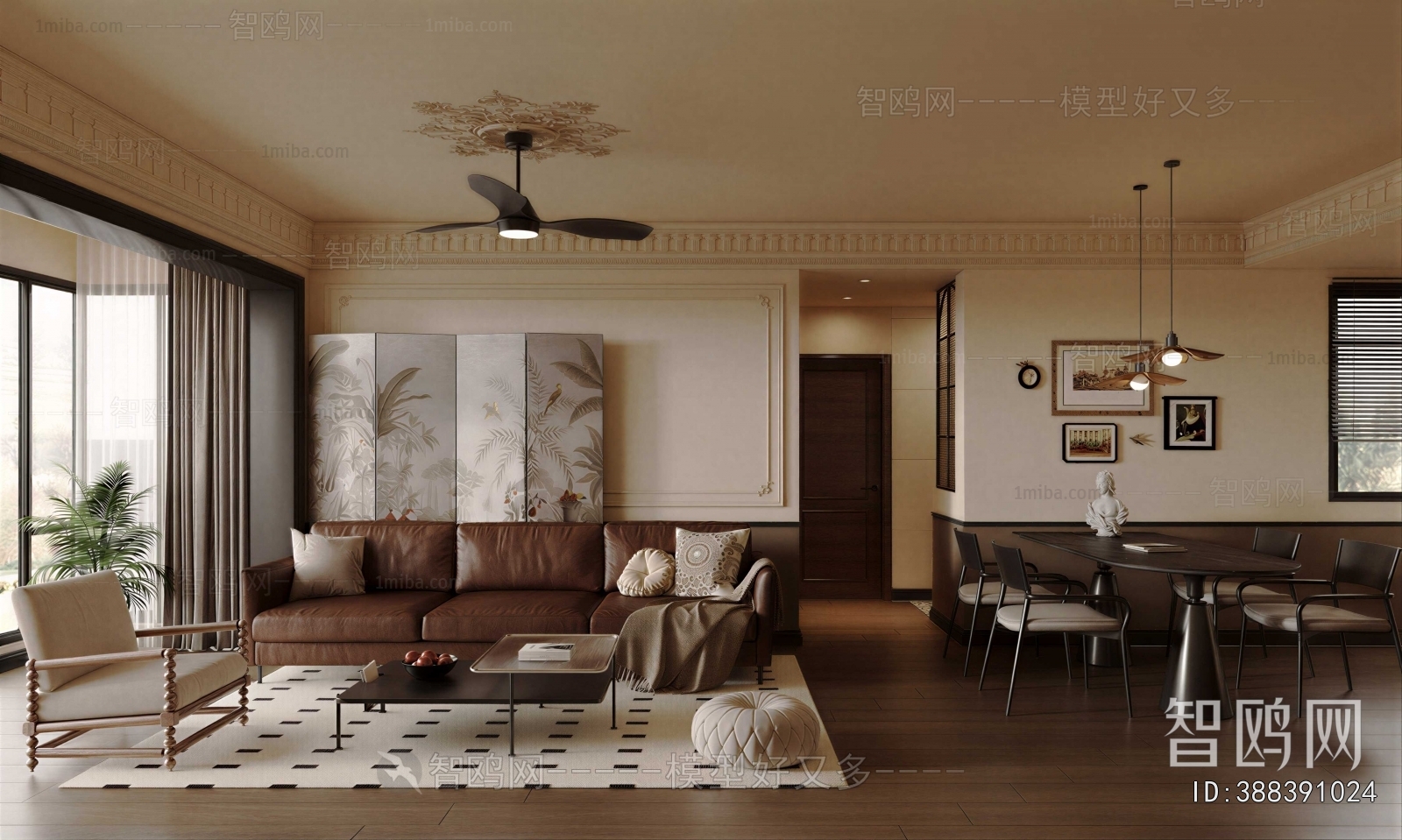 French Style A Living Room