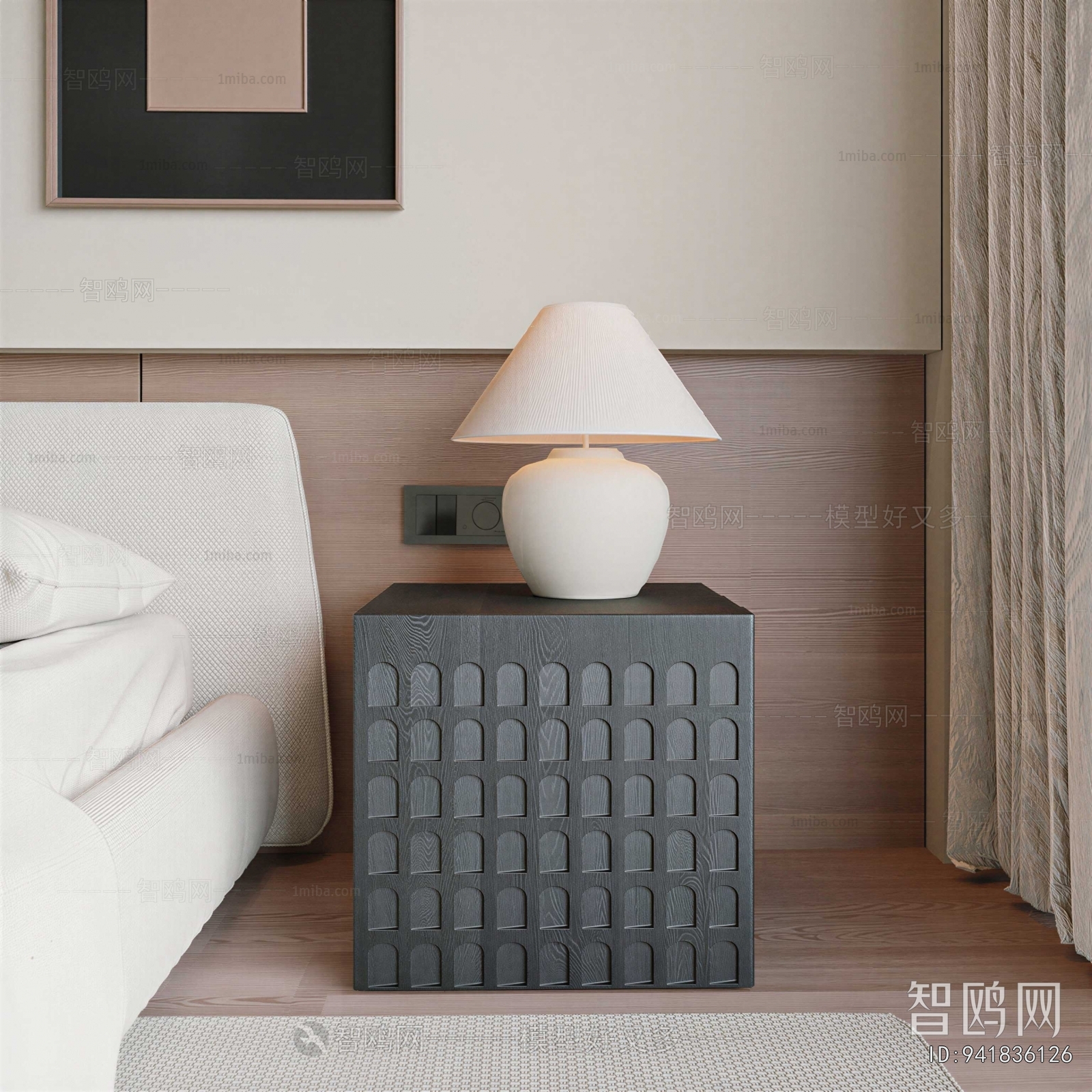 Modern Bedside Cupboard