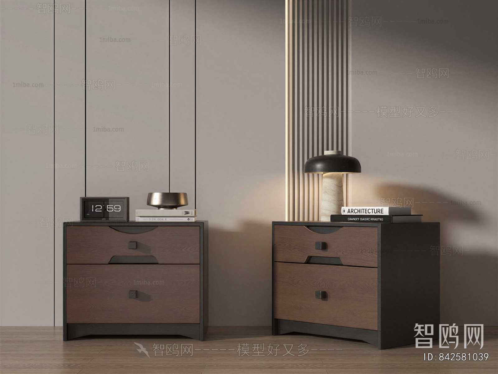 Modern Bedside Cupboard