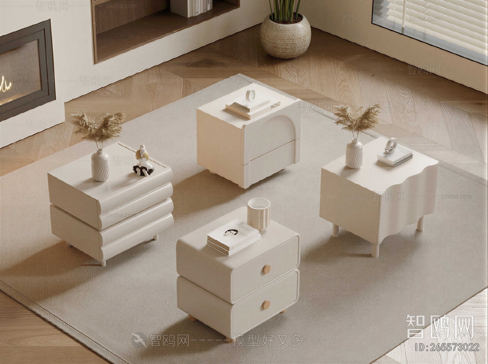 Modern Bedside Cupboard