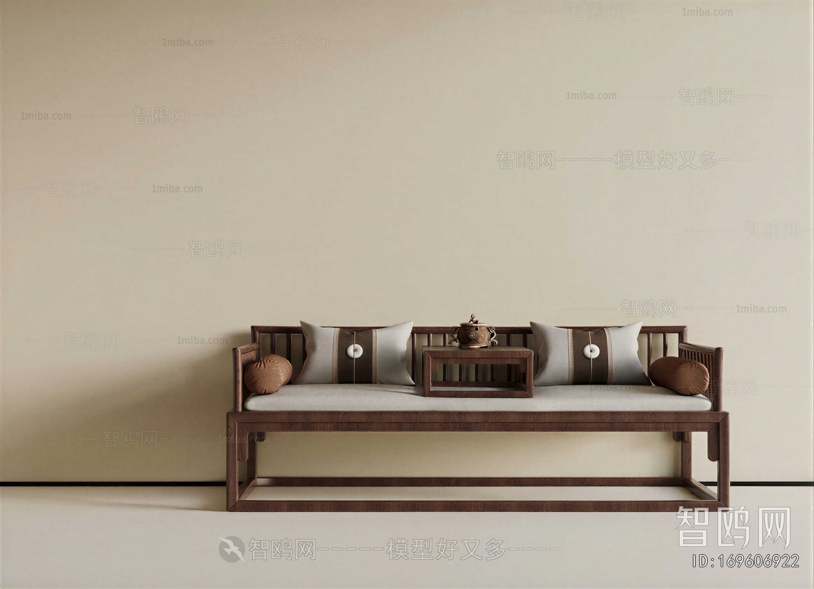 New Chinese Style Arhat Bed