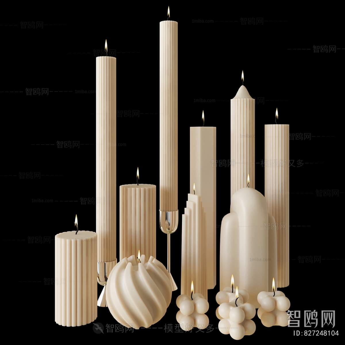Modern Candles/Candlesticks