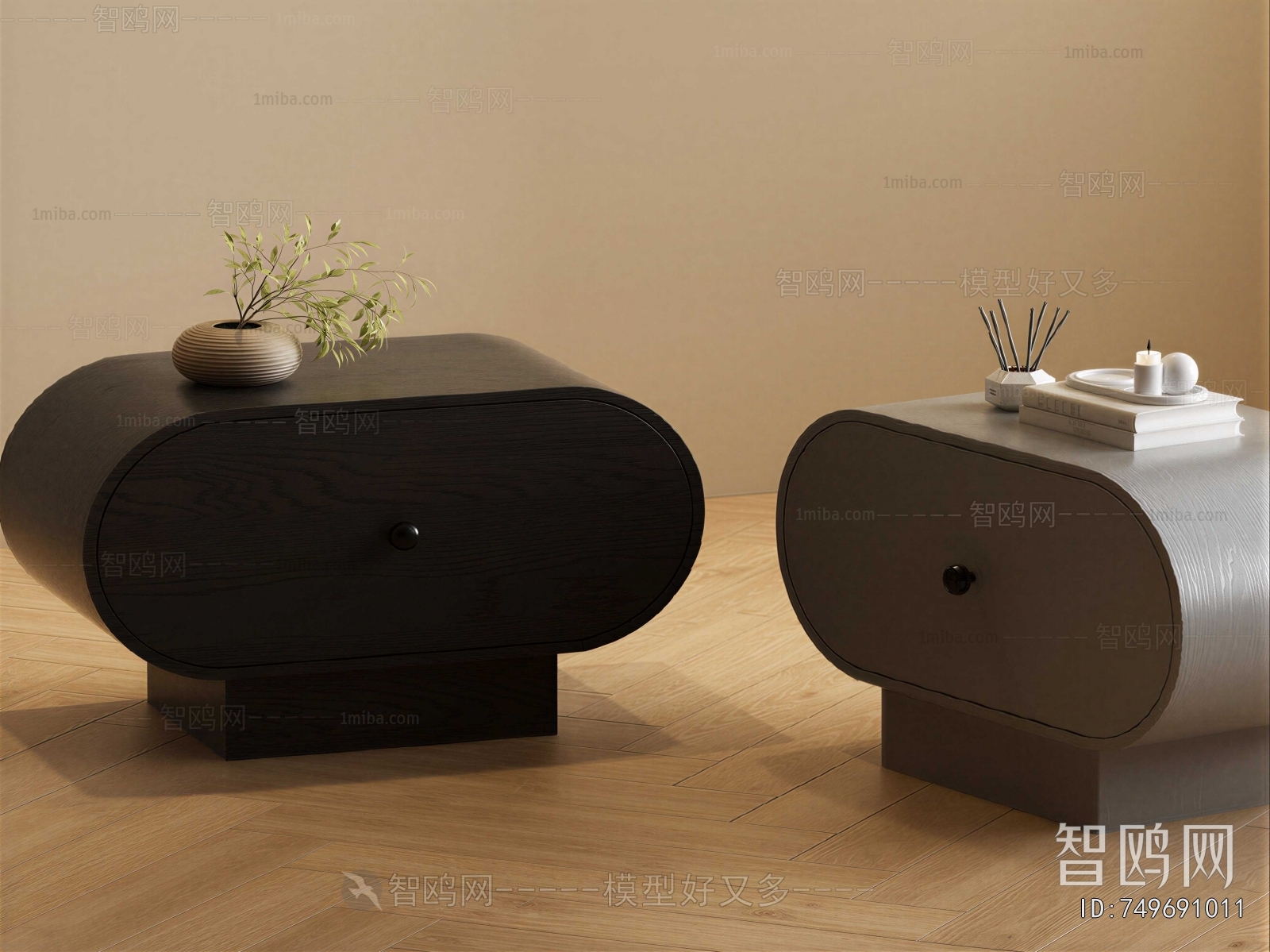 Modern Bedside Cupboard