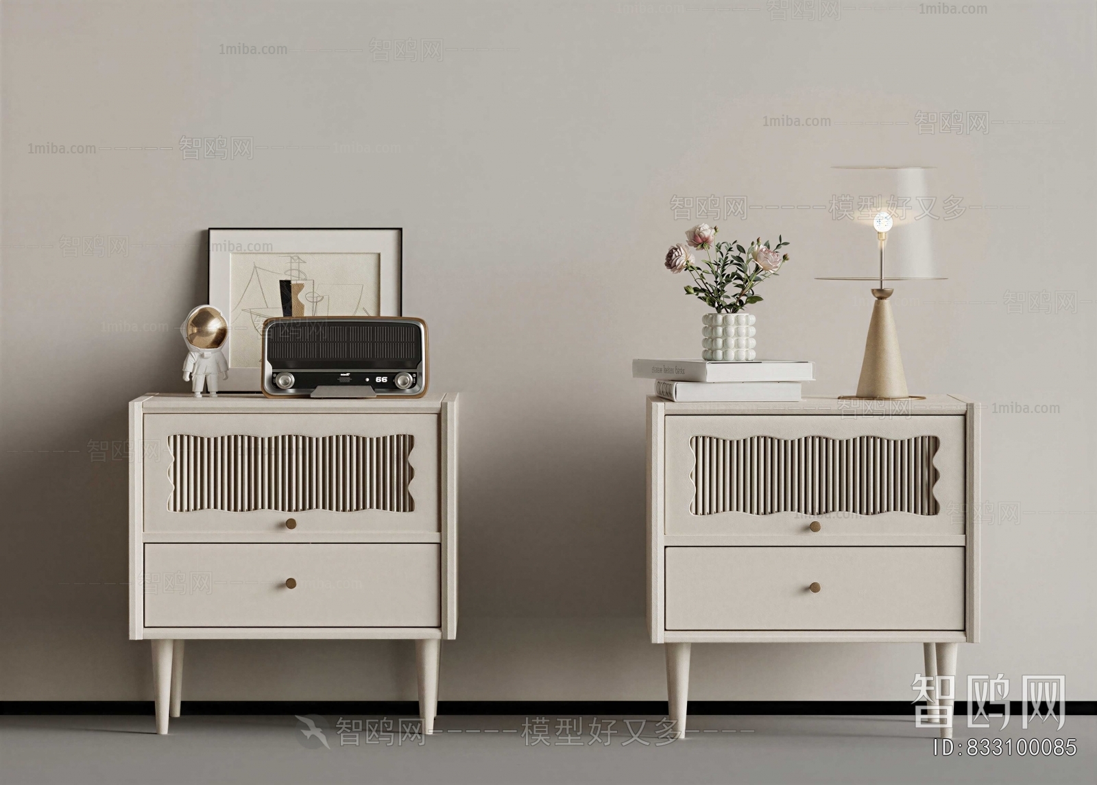 Modern Bedside Cupboard