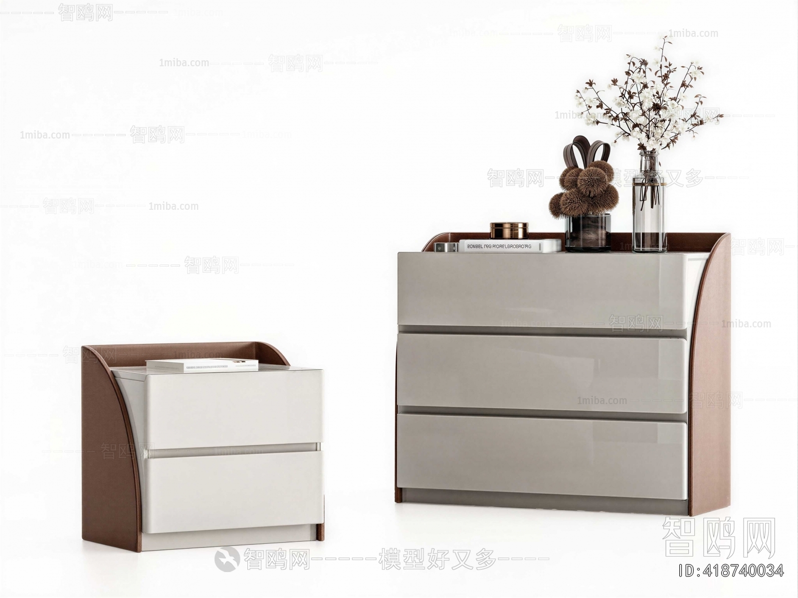 Modern Bedside Cupboard