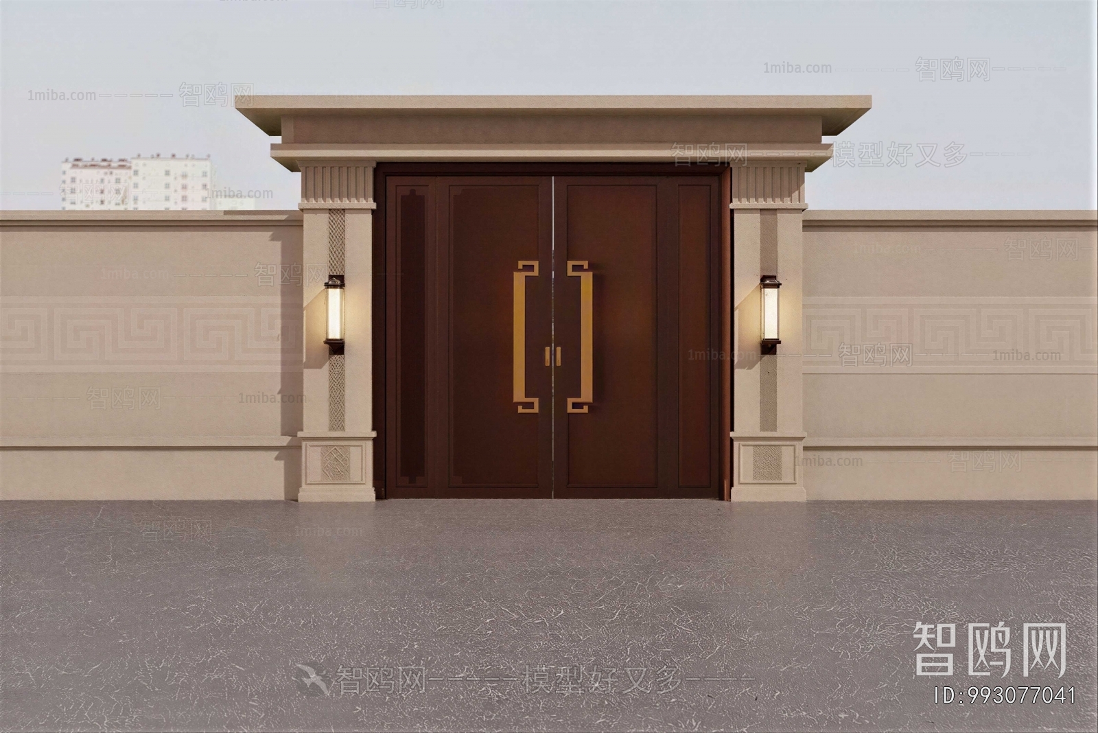 New Chinese Style Gate